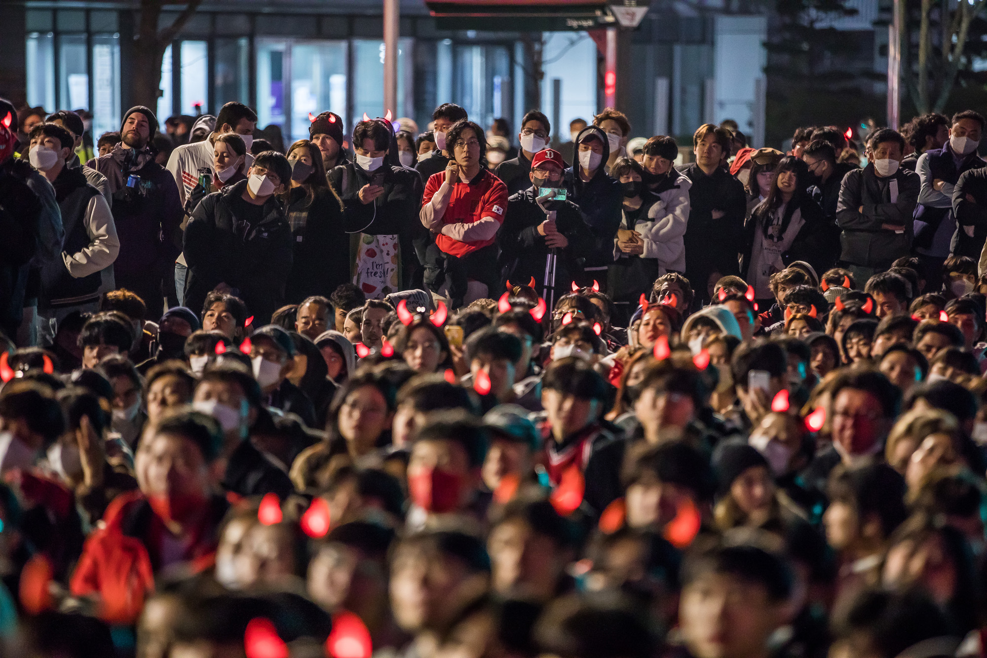 스포츠;축구;월드컵;2022카타르월드컵;우루과이전;붉은악마;광화문광장