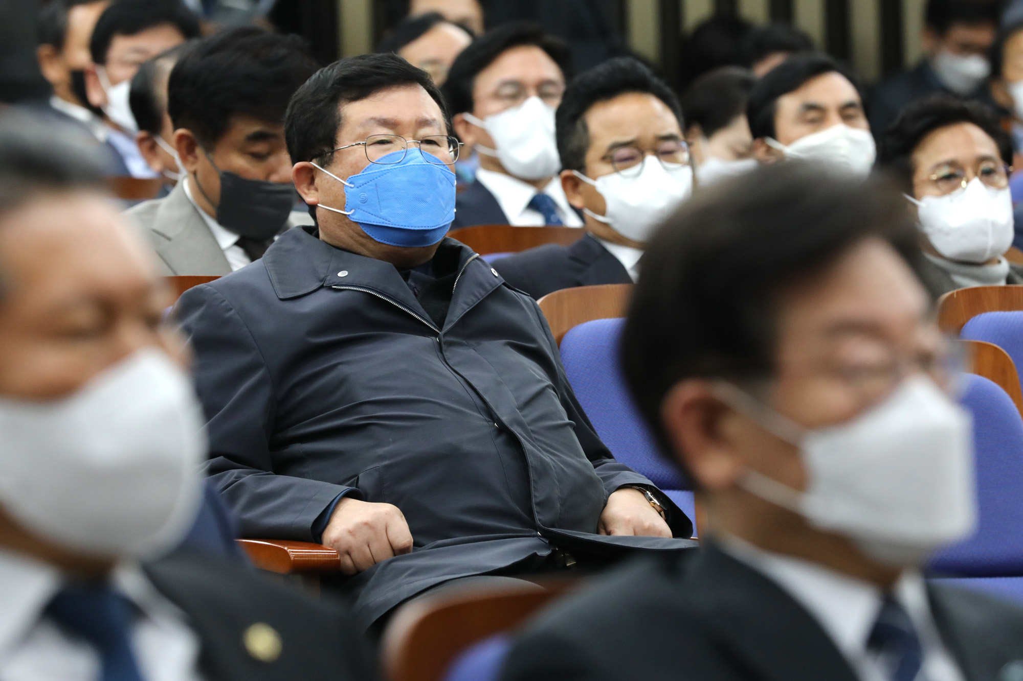 정치;국회;더불어민주당 의원총회;설훈;이재명