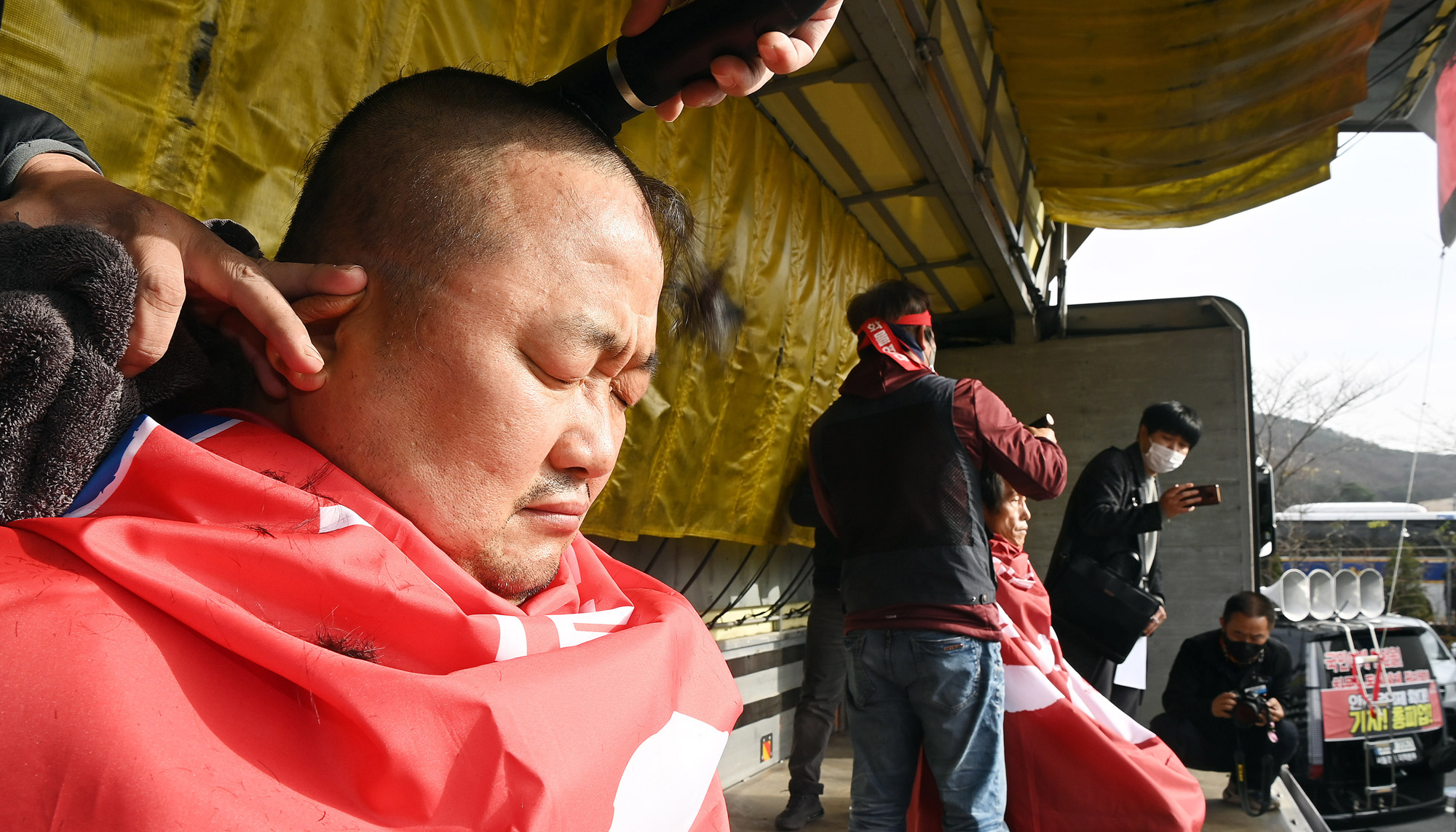 사회;사건사고;집회;시위;파업;총파원;화물연대총파업;의왕컨테이너기지;의왕시내륙컨테이너기지;ICD;화물연대총파업투쟁승리결의대회