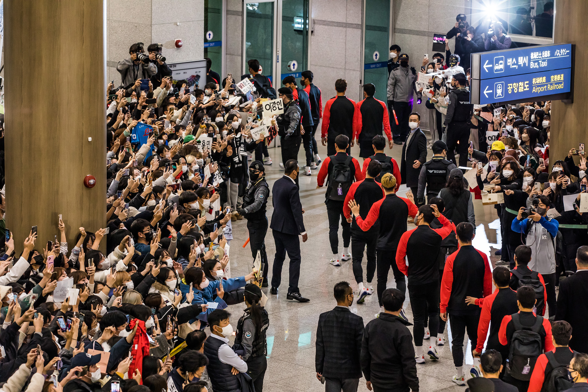 스포츠;축구;월드컵;2022카타르월드컵;한국축구대표팀;국가대표팀;벤투호;축구대표팀귀국