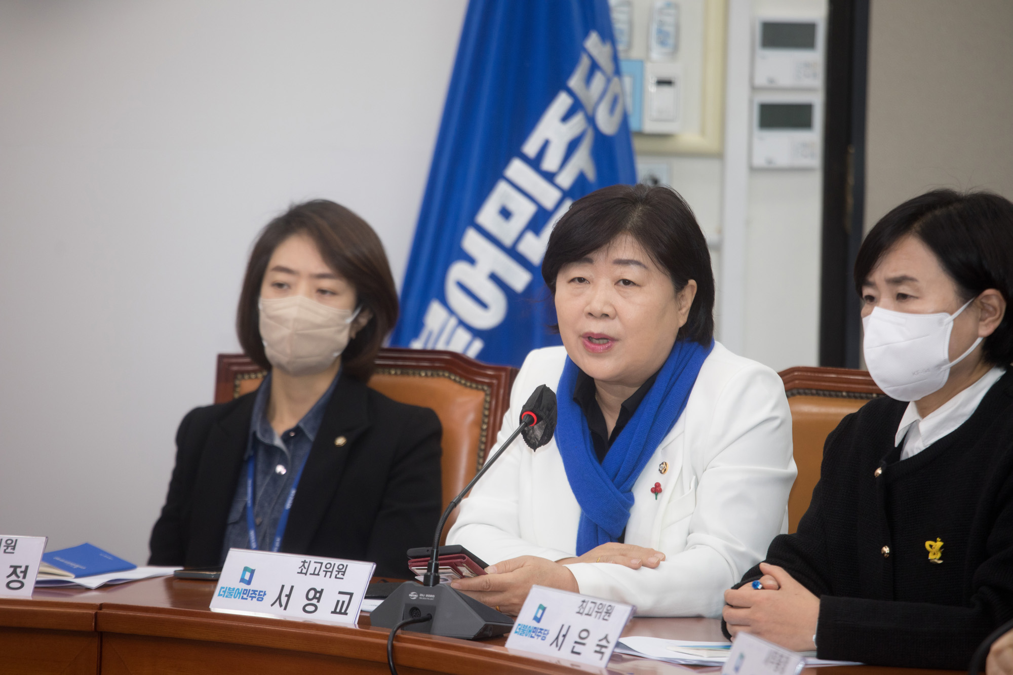 정치;정당;더불어민주당 최고위원회의