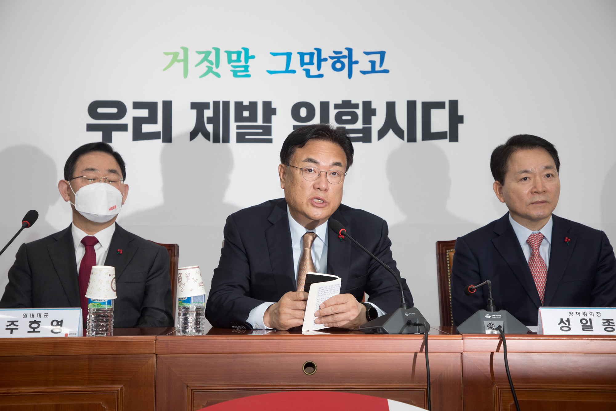정치;국민의힘;비상대책위원회의