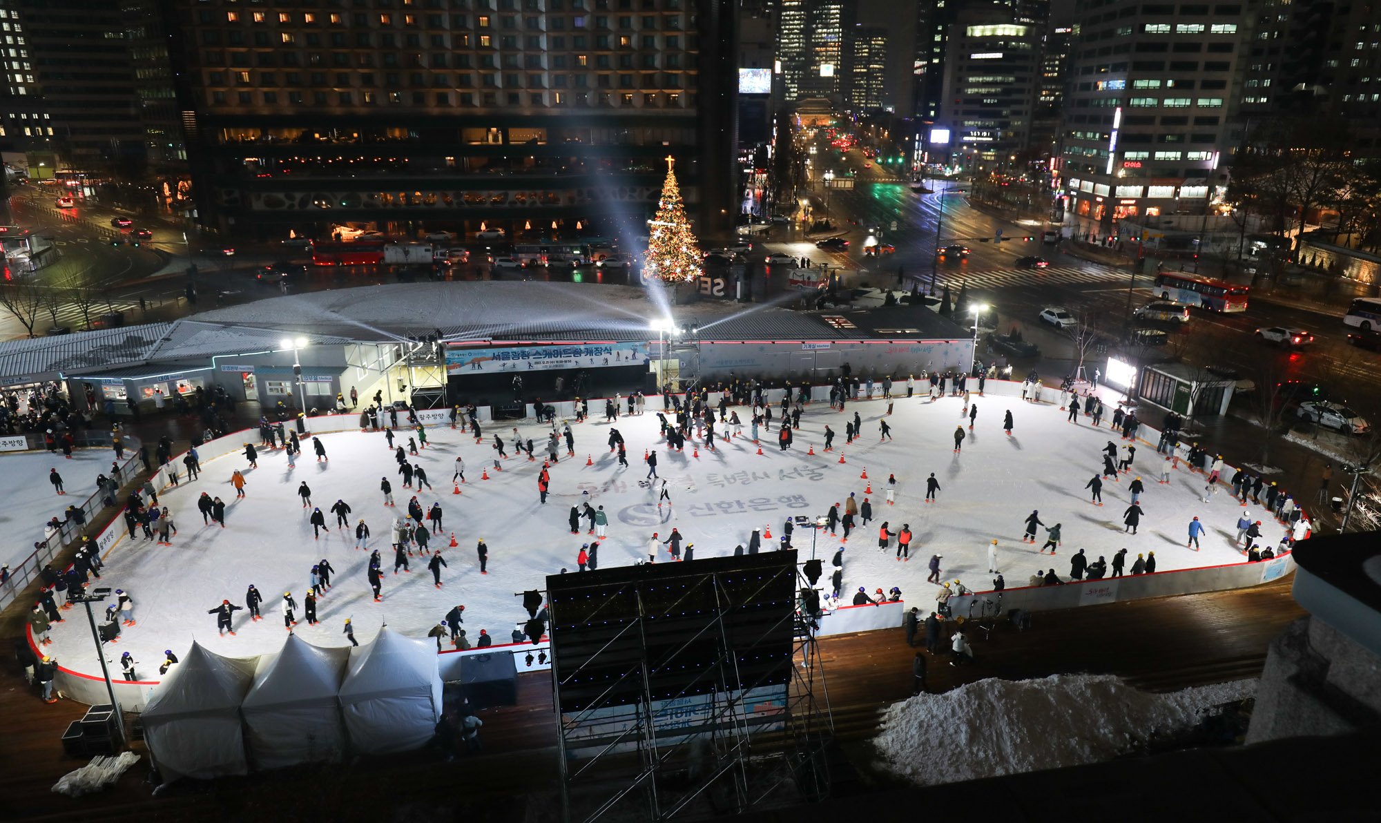 서울시청;서울광장스케이트장;스케이트장개장
