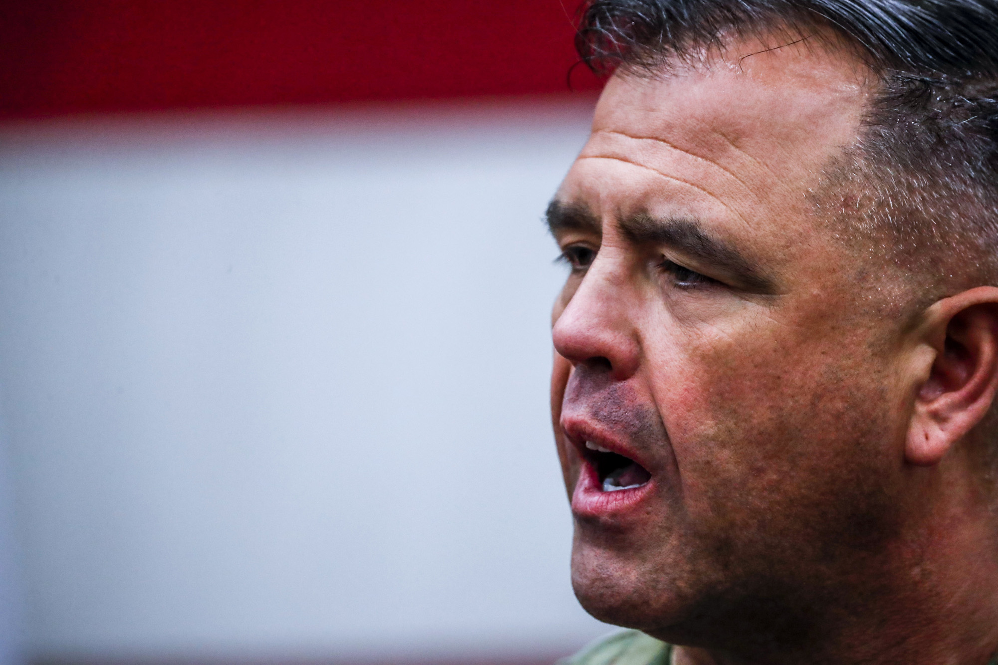 사회;주한미군;우주군;창설식