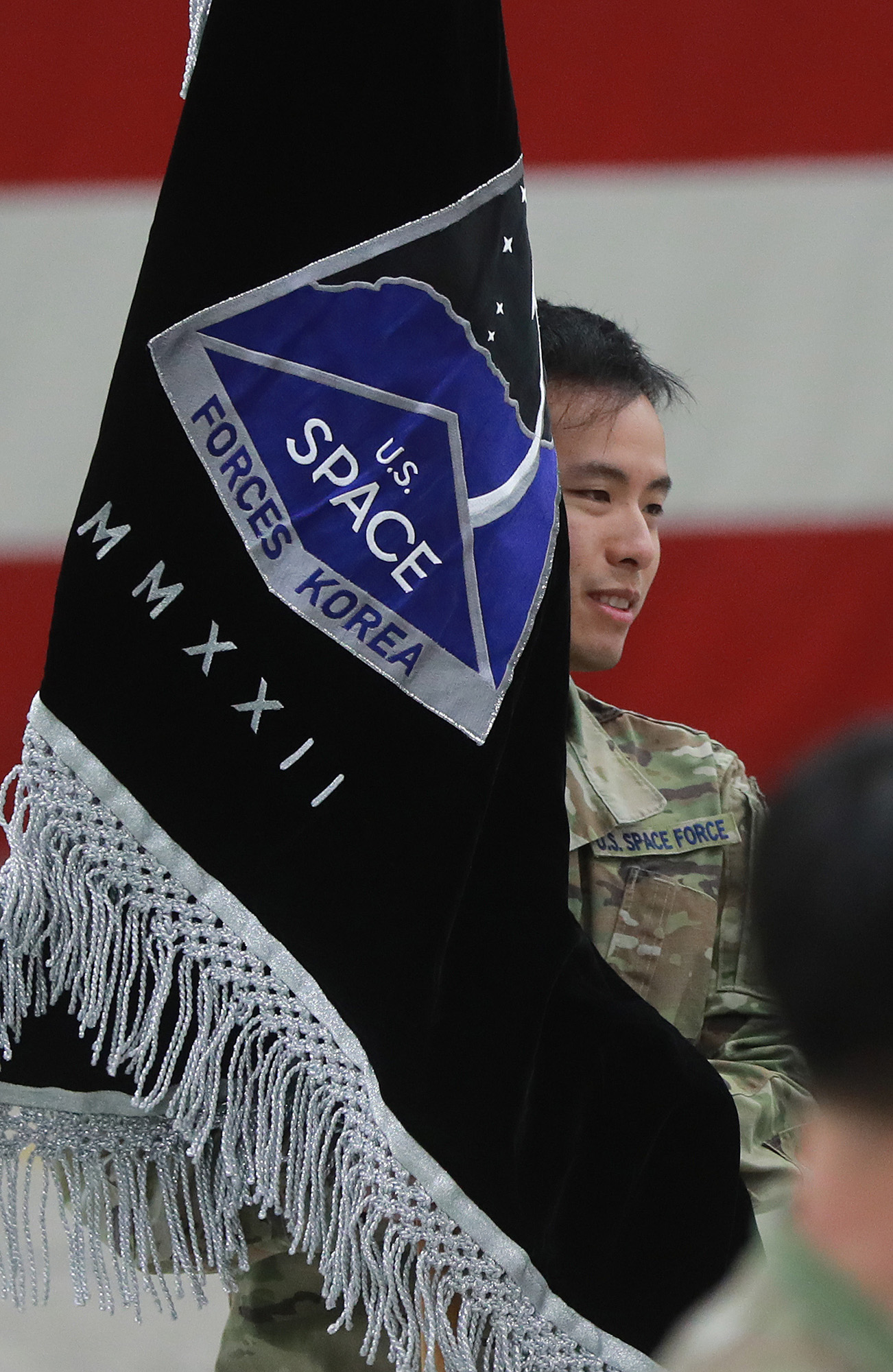 사회;주한미군;우주군;창설식