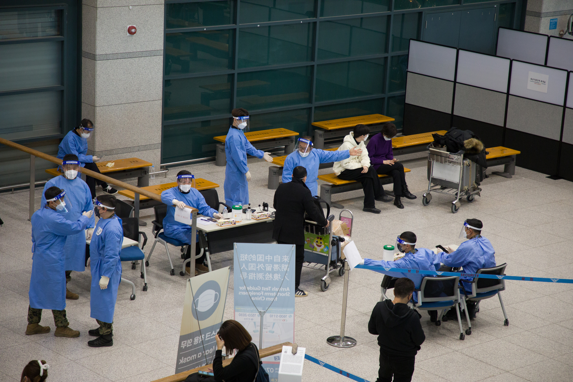 사회;코로나19;covid 19;인천공항;중국;검역