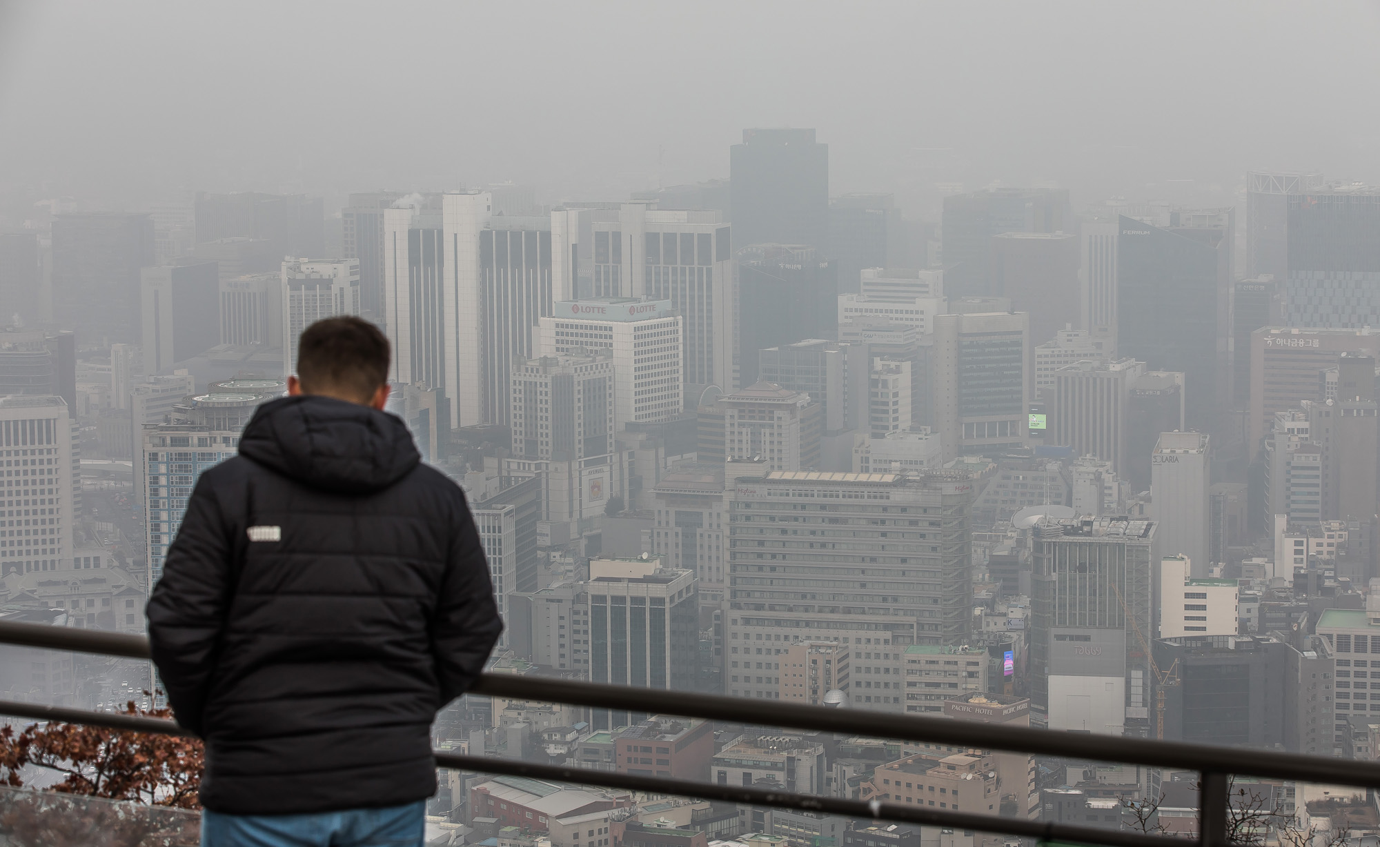 사회;세태;날씨;건강;미세먼지;겨울철미세먼지;초미세먼지;미세먼지주의보;중국발미세먼지;황사;남산