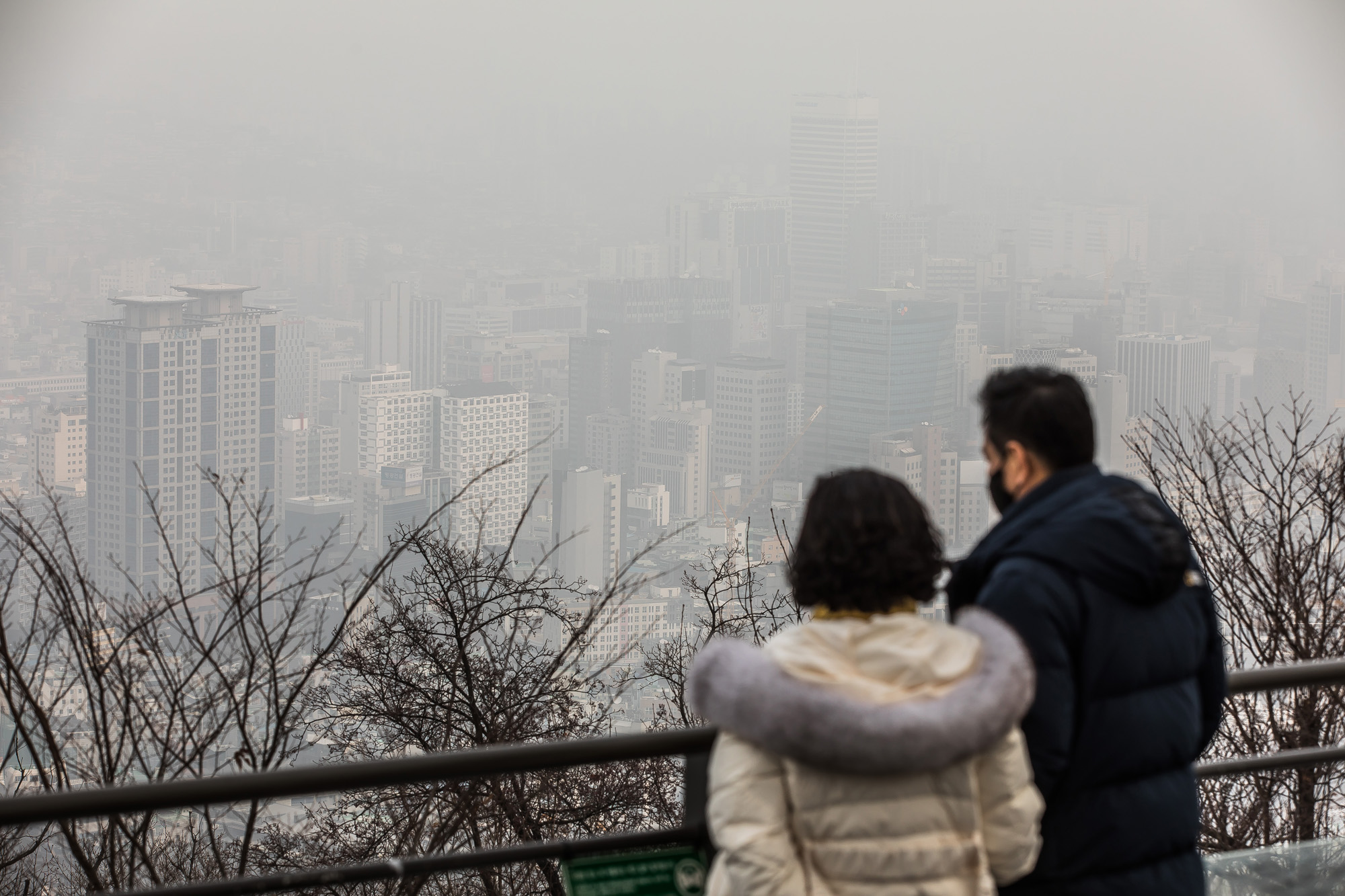 사회;세태;날씨;건강;미세먼지;겨울철미세먼지;초미세먼지;미세먼지주의보;중국발미세먼지;황사;남산