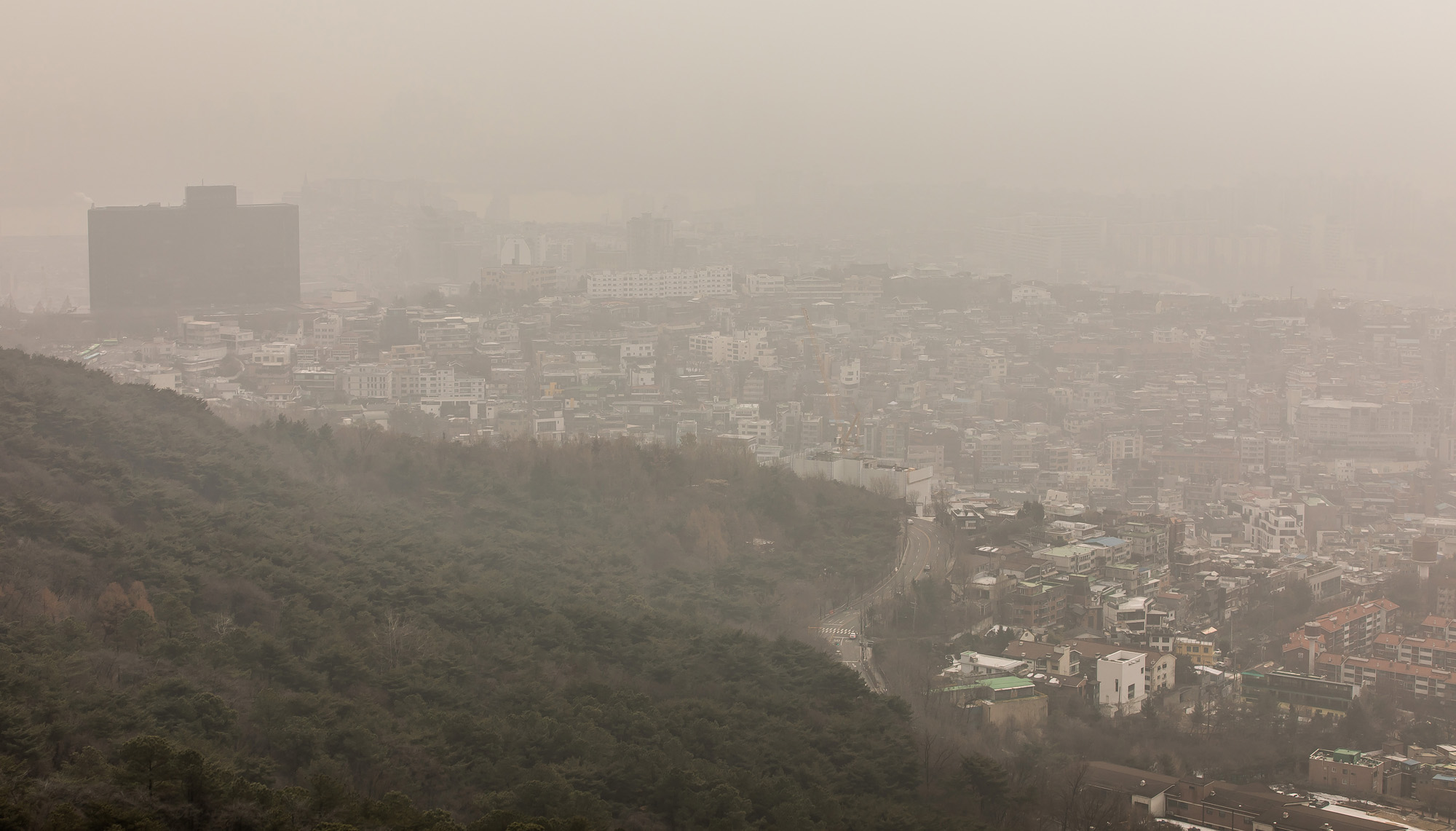 사회;세태;날씨;건강;미세먼지;겨울철미세먼지;초미세먼지;미세먼지주의보;중국발미세먼지;황사;남산