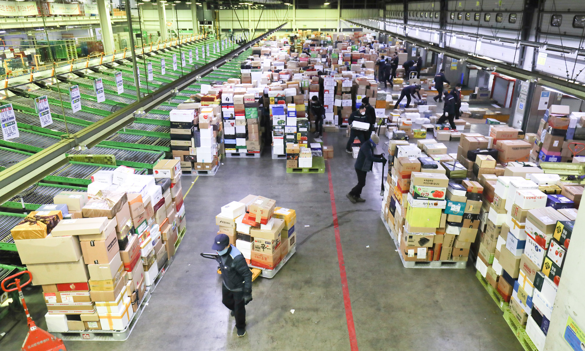 택배;소포;우체국;소포우편물;명절소포;명절택배