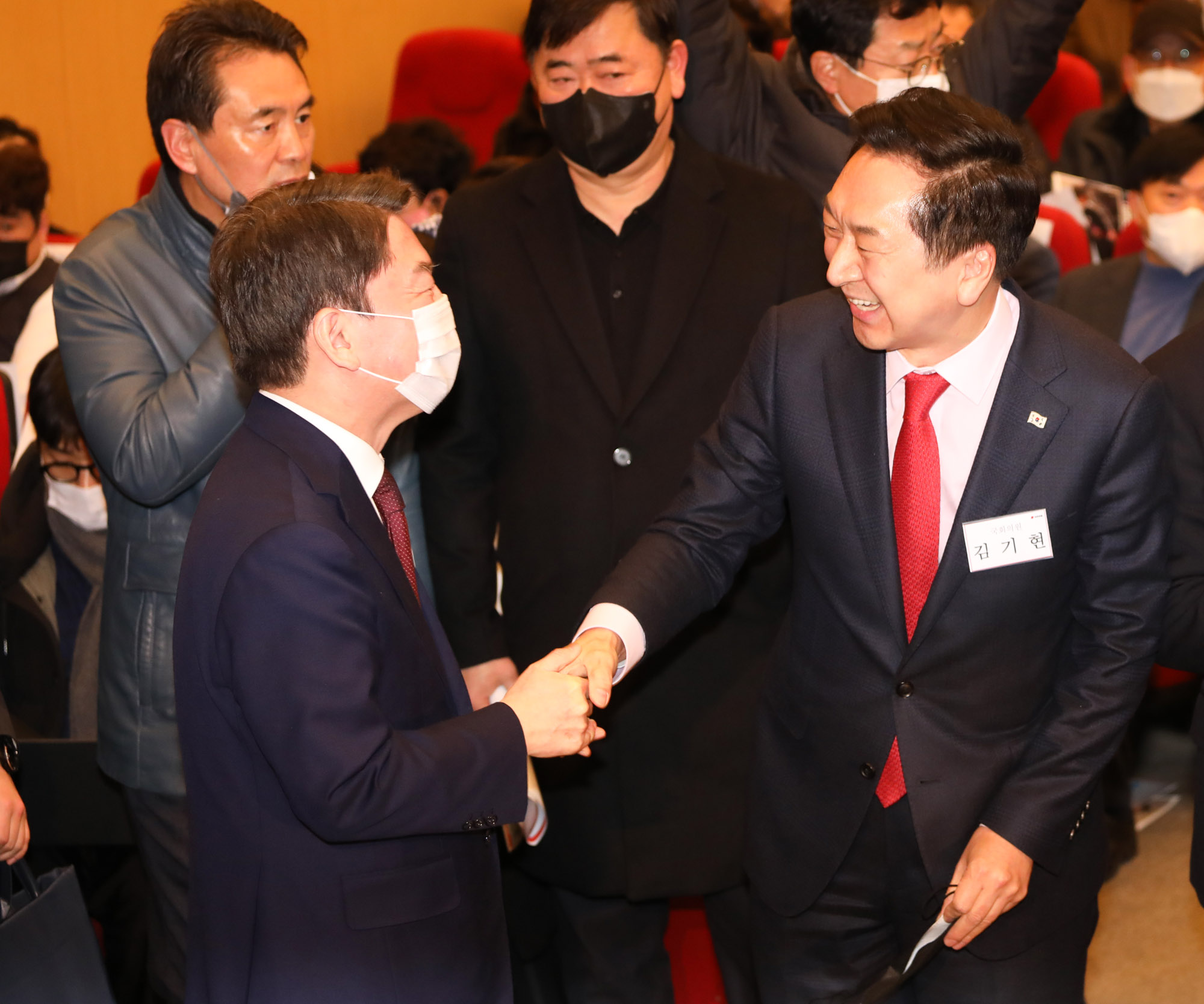 정치;국민의힘;안철수;김기현;조경태;국민의힘당권주자;국민의힘당대표후보;양천갑당원대회