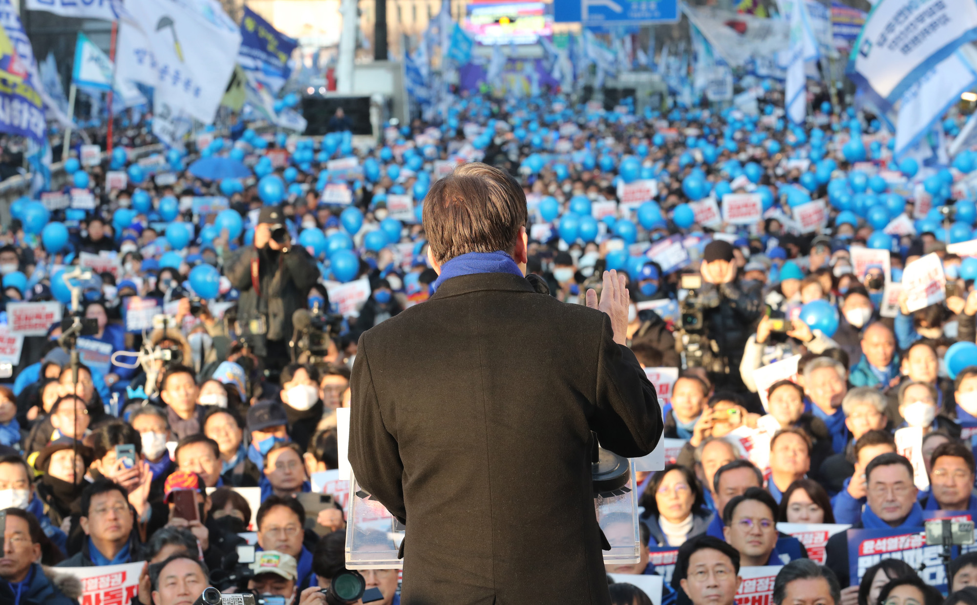 정치;사회;인물;이재명;민주당;정당;더불어민주당;이재명당대표;윤석열정권민생파탄검사독재규탄대회;윤석열정부규탄