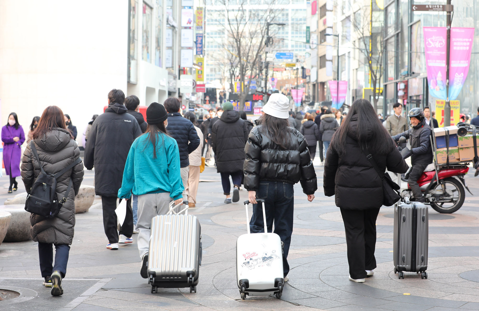 명동;외국인;코로나;엔데믹;관광객