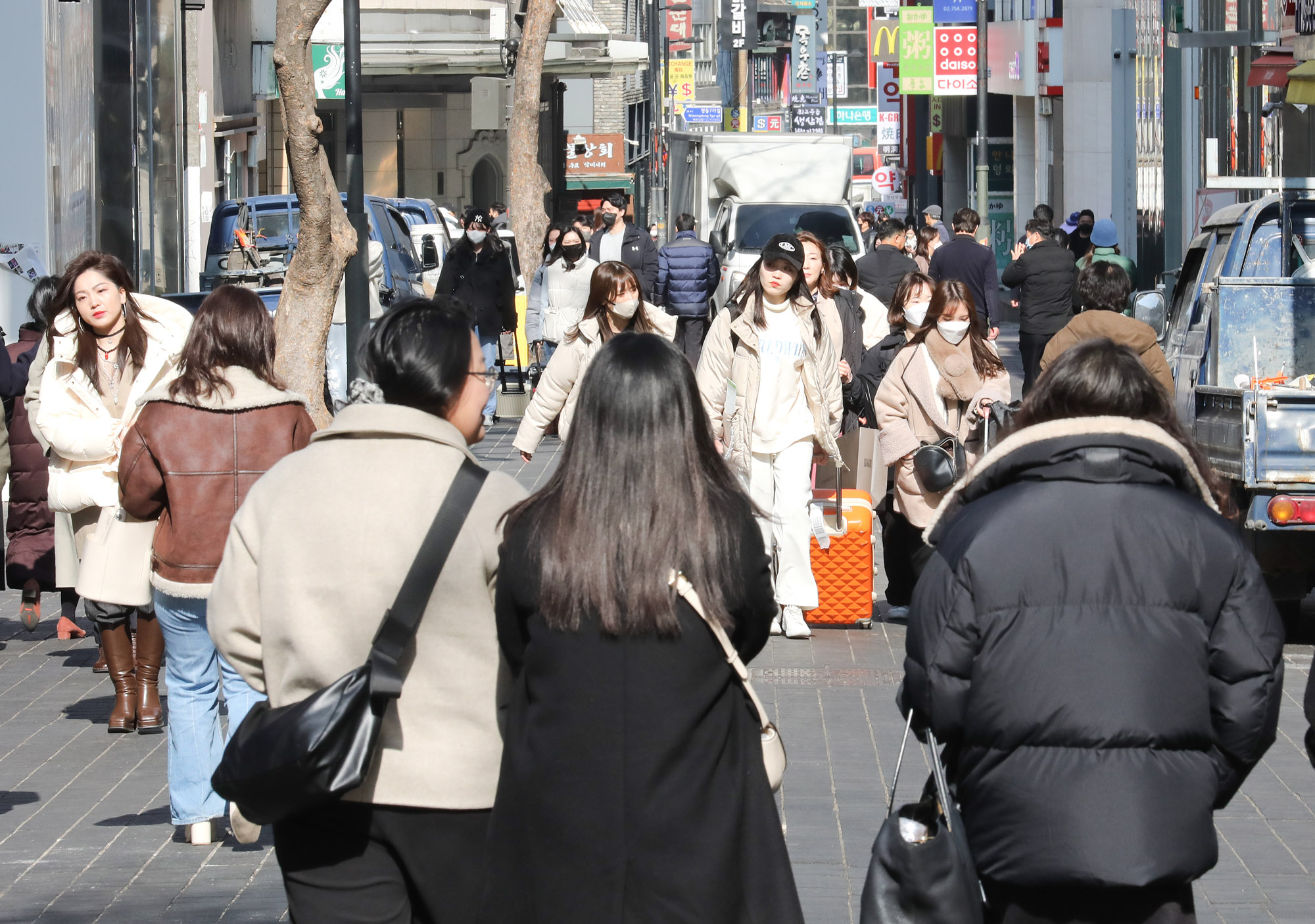 명동;외국인;코로나;엔데믹;관광객