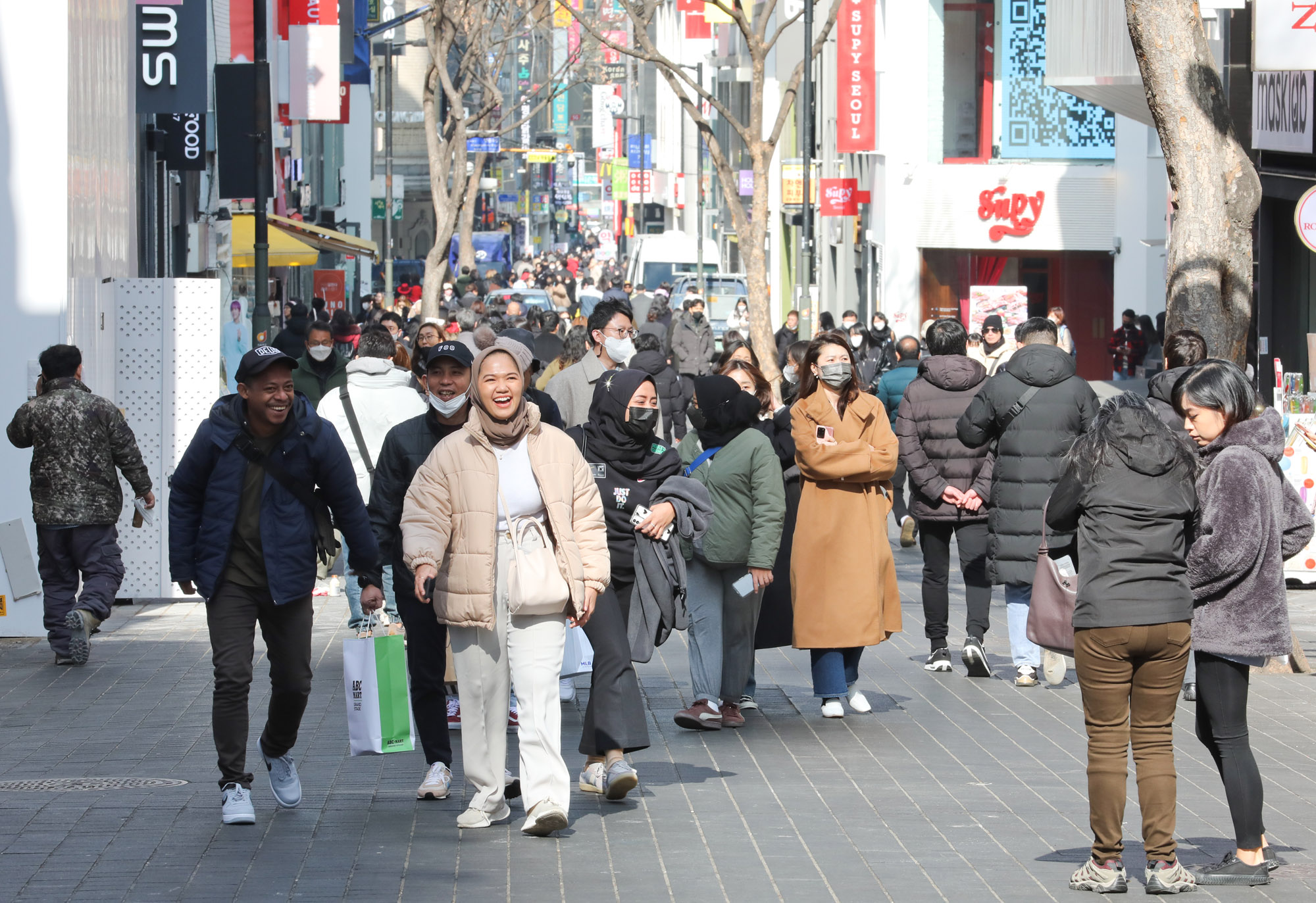 명동;외국인;코로나;엔데믹;관광객
