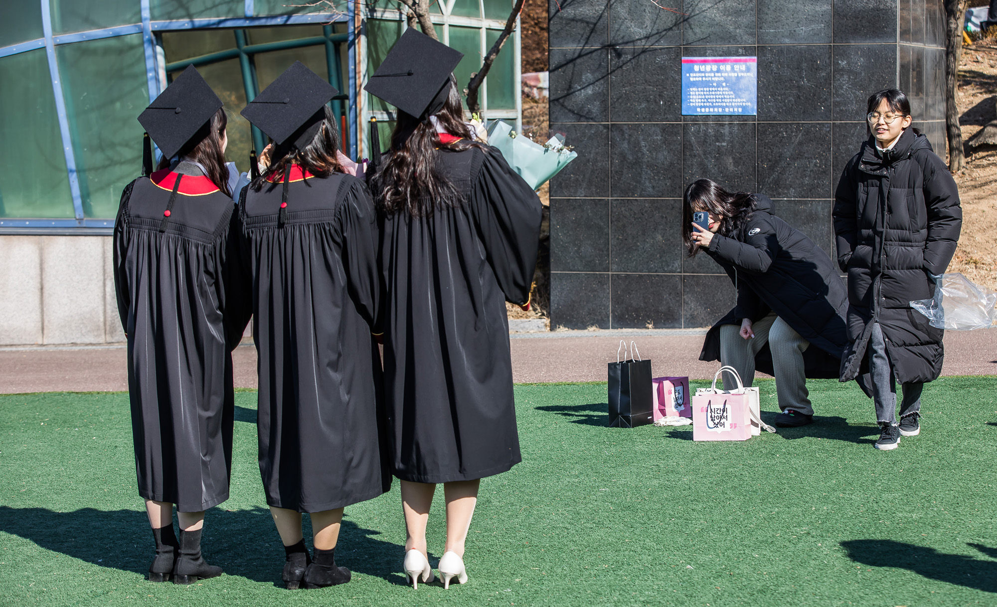사회;세태;대학교졸업식;서강대학교졸업식;서강대졸업식;대학교학위수여식;졸업생;학사모