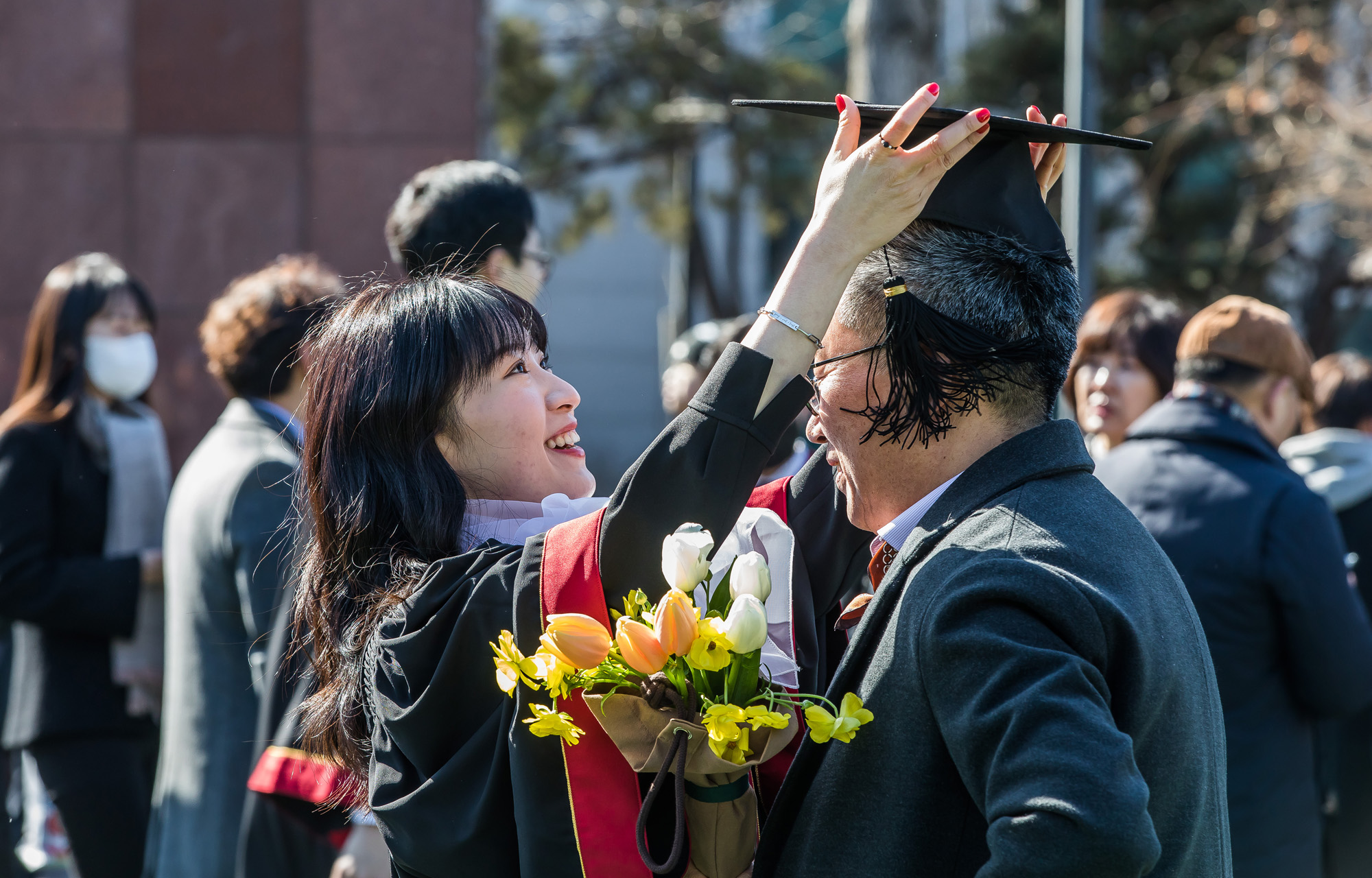 사회;세태;대학교졸업식;서강대학교졸업식;서강대졸업식;대학교학위수여식;졸업생;학사모