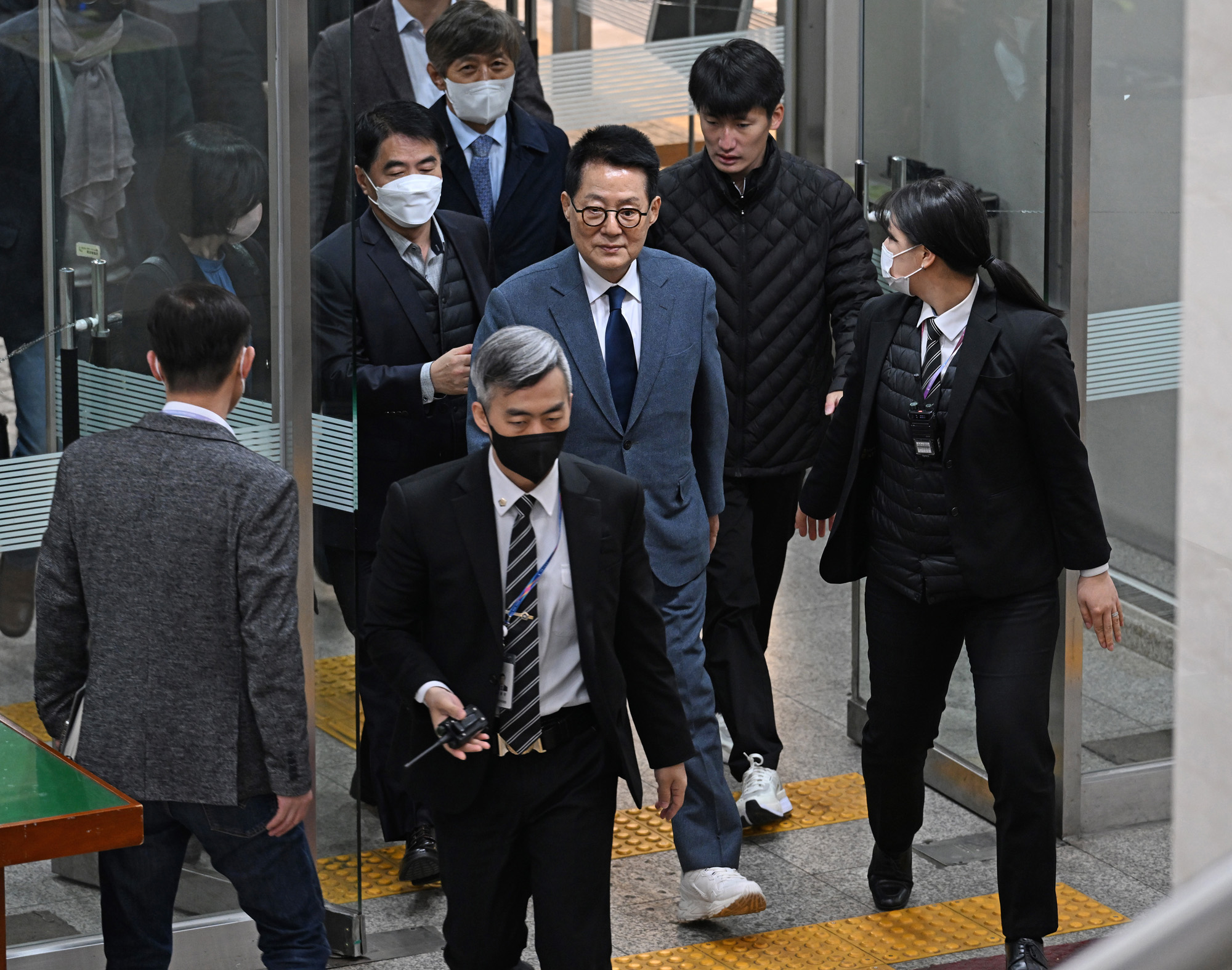 서해피격;박지원;전국정원장;재판;법정;서울지방법원