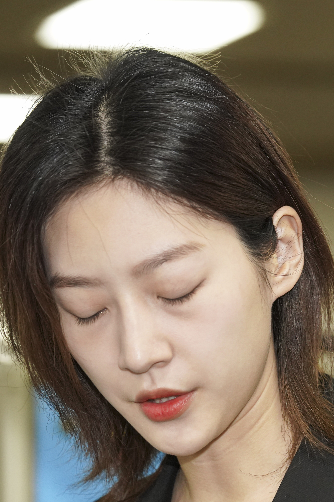 사회;연예;음주운전;1심;공판;재판;출석