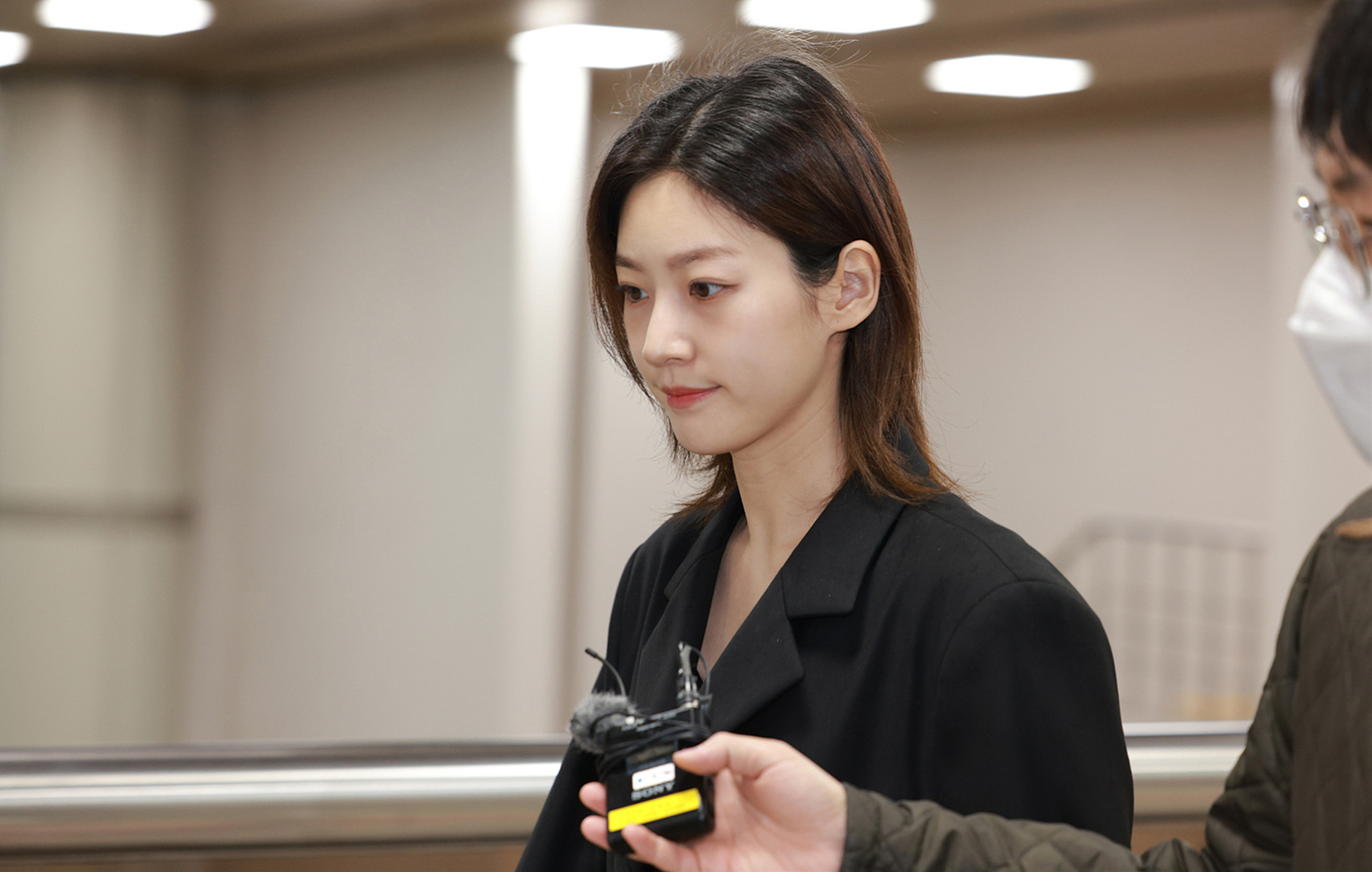 사회;연예;음주운전;1심;공판;재판;출석
