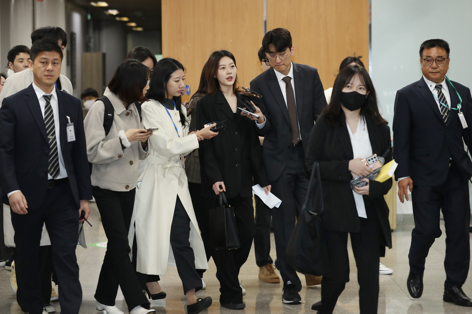 사회;연예;음주운전;1심;공판;재판;출석