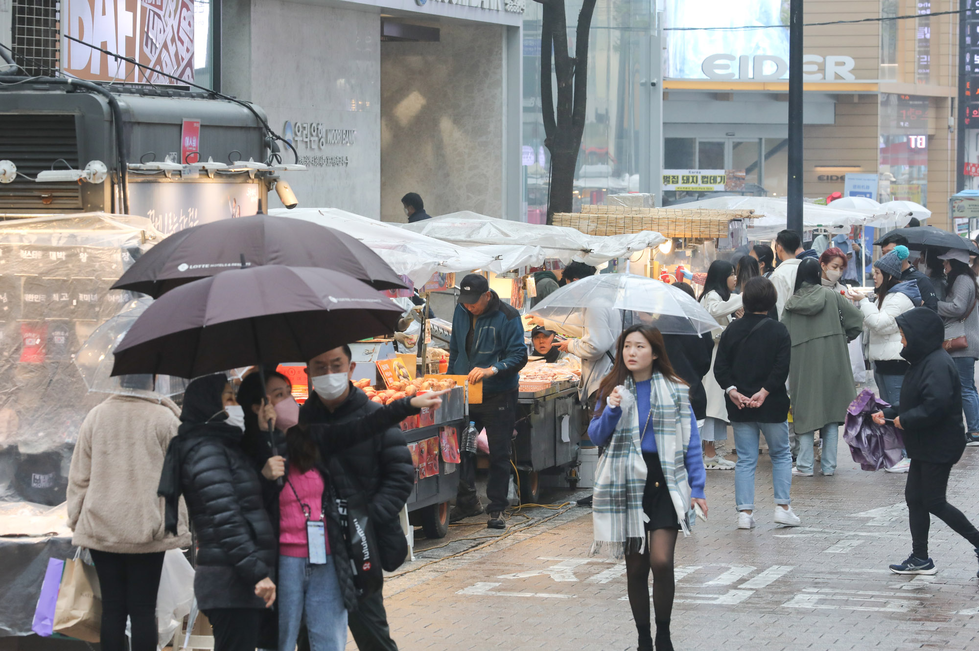명동;명동외국인;활기찬명동