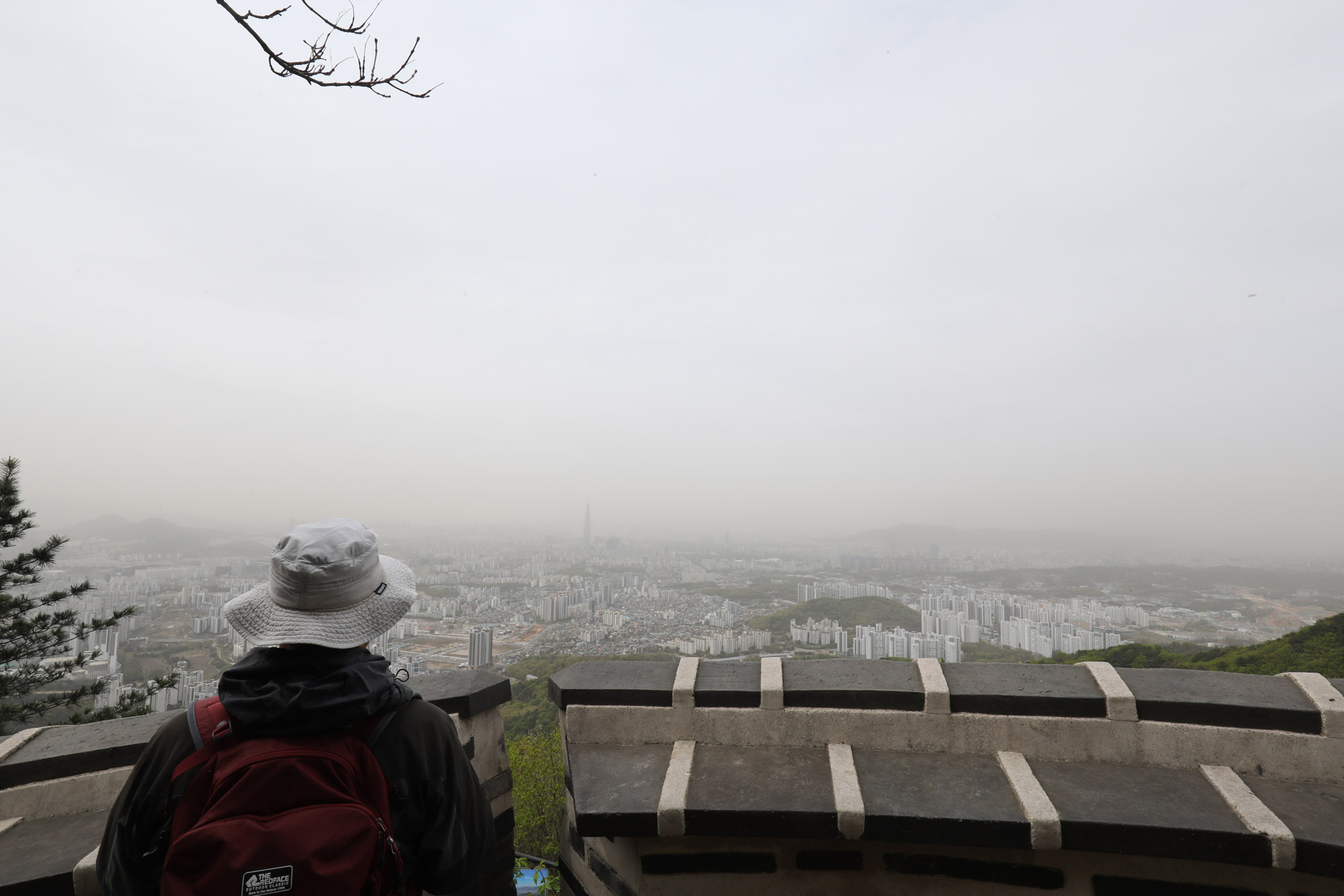 남한산성;미세먼지;황사