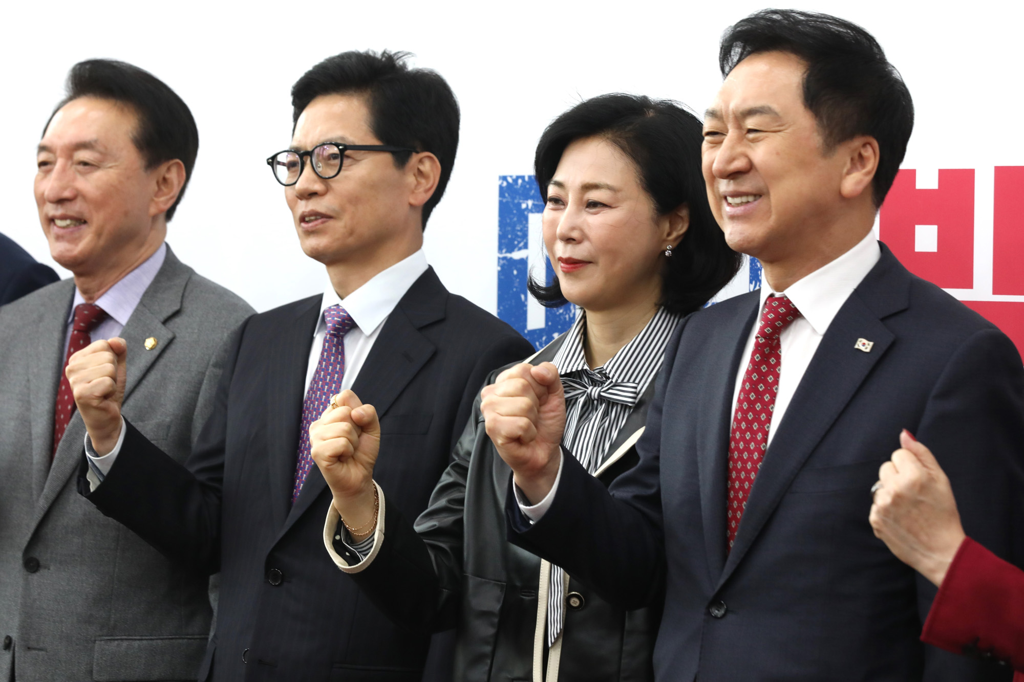 정치;국회;국민의힘주요당직자임명장수여식;황정근 중앙윤리위원회위원장;신의진 당무감사위원장;김기현