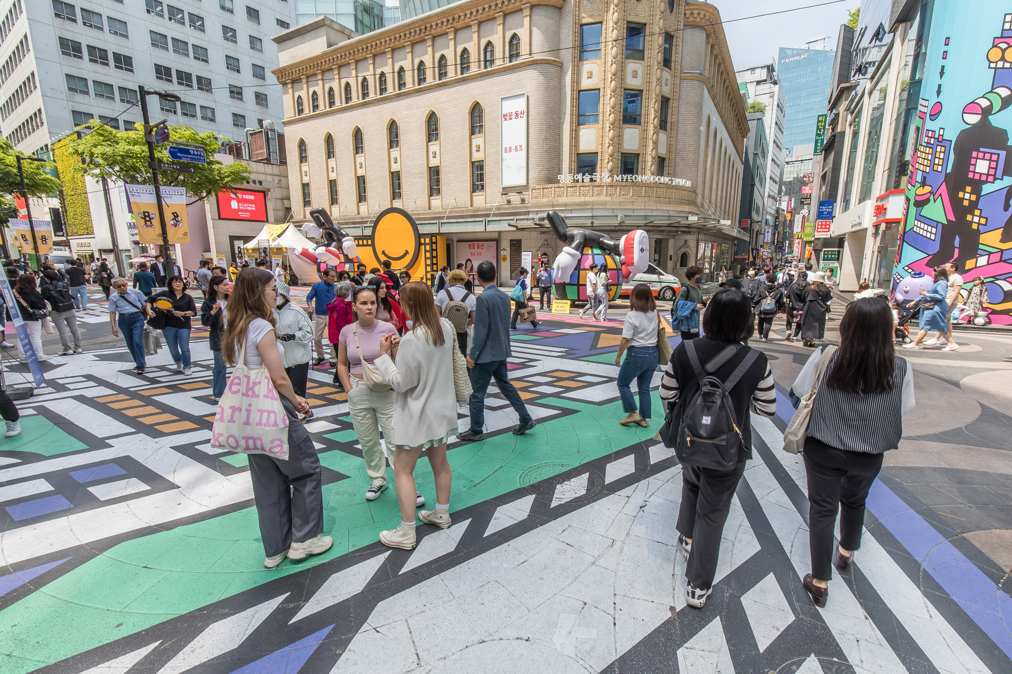 사회;문화;축제;페스티벌;명동페스티벌;롯데백화점행사;명동상권;명동거리;2023명동페스티벌