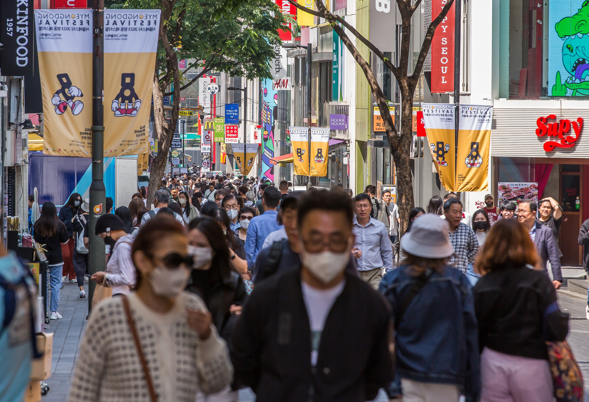사회;문화;축제;페스티벌;명동페스티벌;롯데백화점행사;명동상권;명동거리;2023명동페스티벌