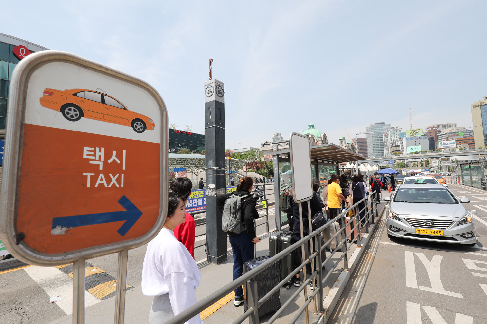 서울역;서울역택시;택시승차장