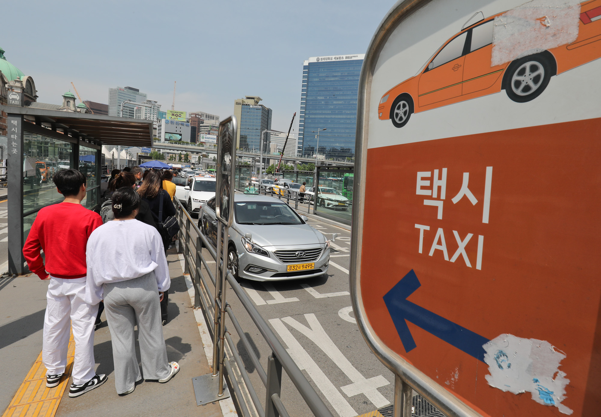 서울역;서울역택시;택시승차장