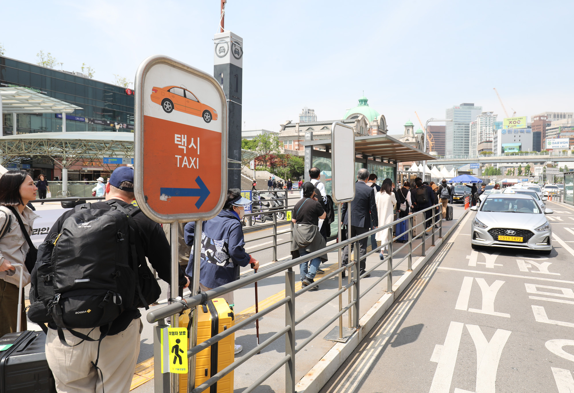 서울역;서울역택시;택시승차장