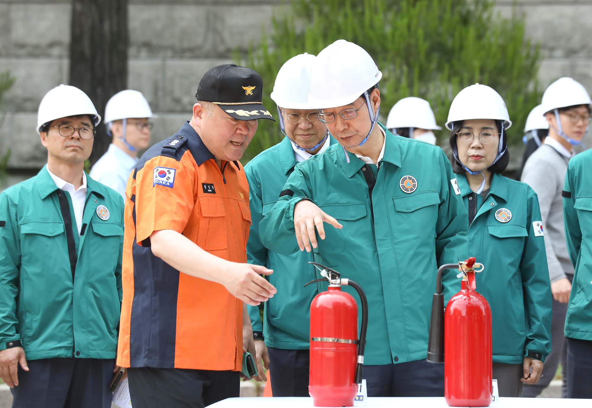 민방위 정부서울청사 훈련