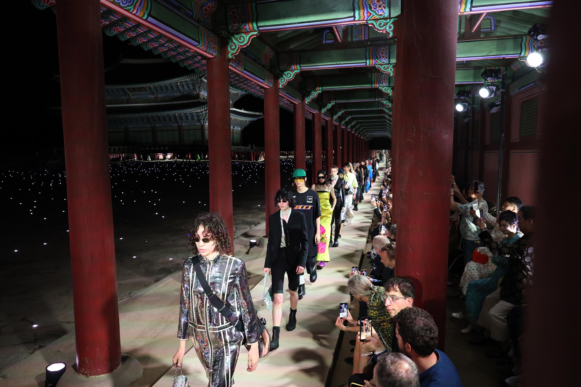 구찌;구찌패션쇼;구찌경복궁;명품패션쇼;경복궁