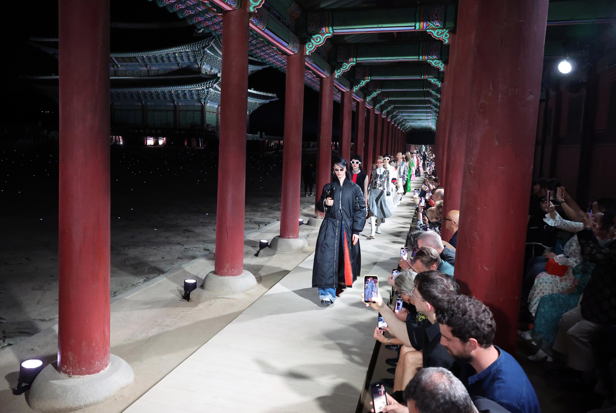 구찌;구찌패션쇼;구찌경복궁;명품패션쇼;경복궁