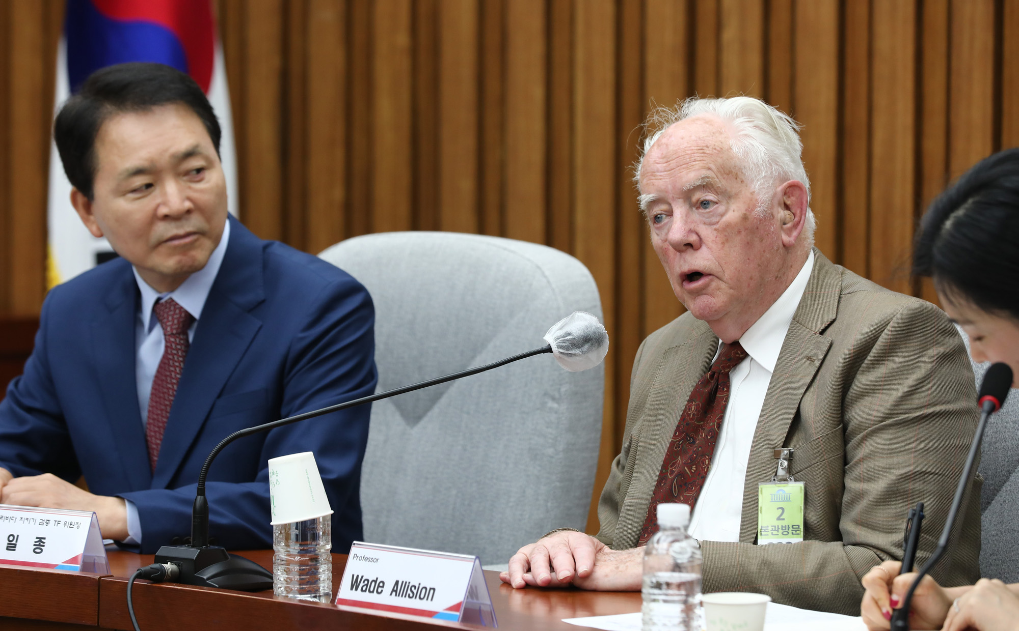 정치;국회;국민의힘 우리바다지키기검증TF;웨이드 앨리슨 옥스퍼드대교수
