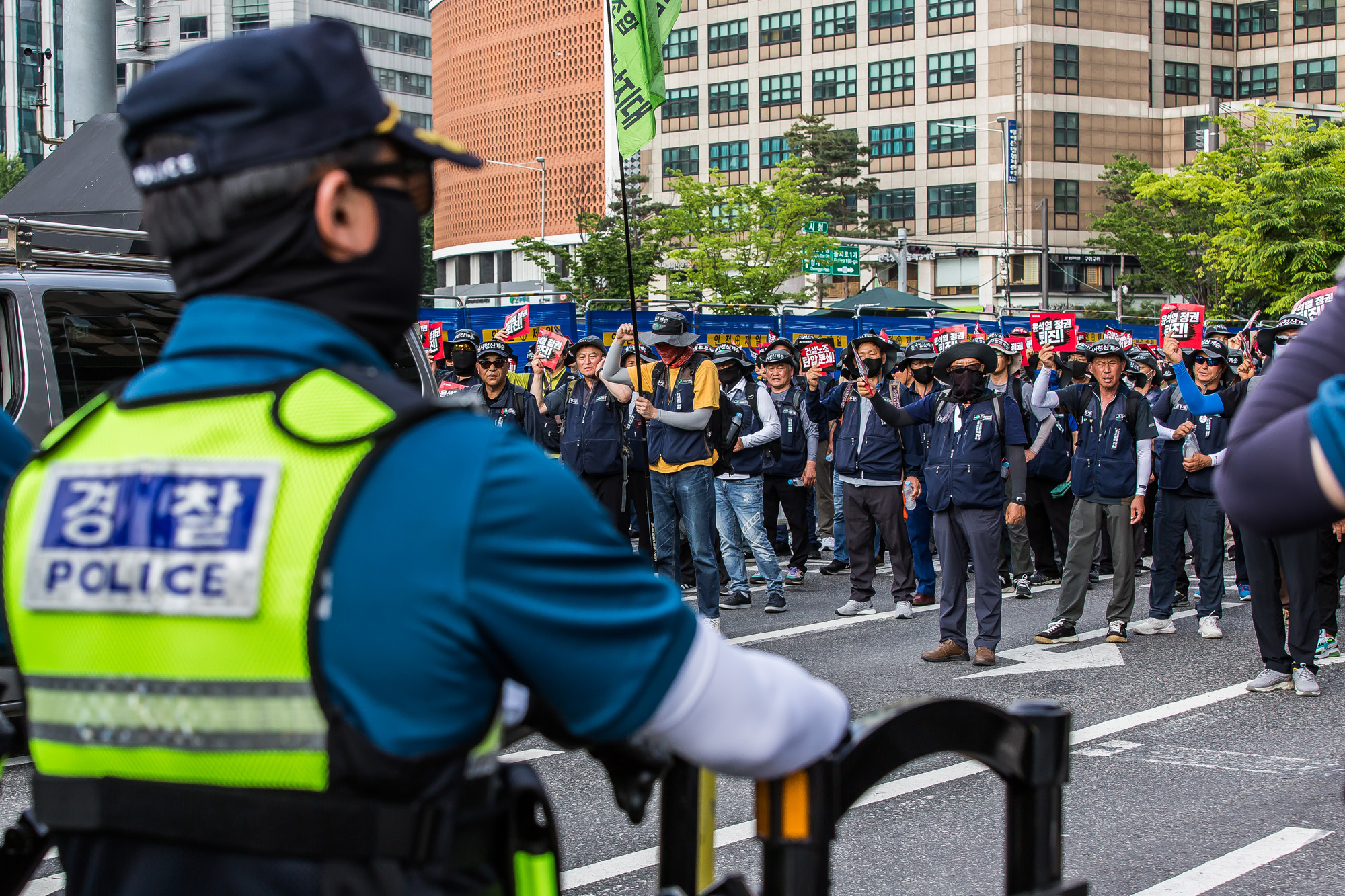 집회;시위;민주노총;민주노총총력투쟁대회;경찰과잉진압;경찰캡사이신