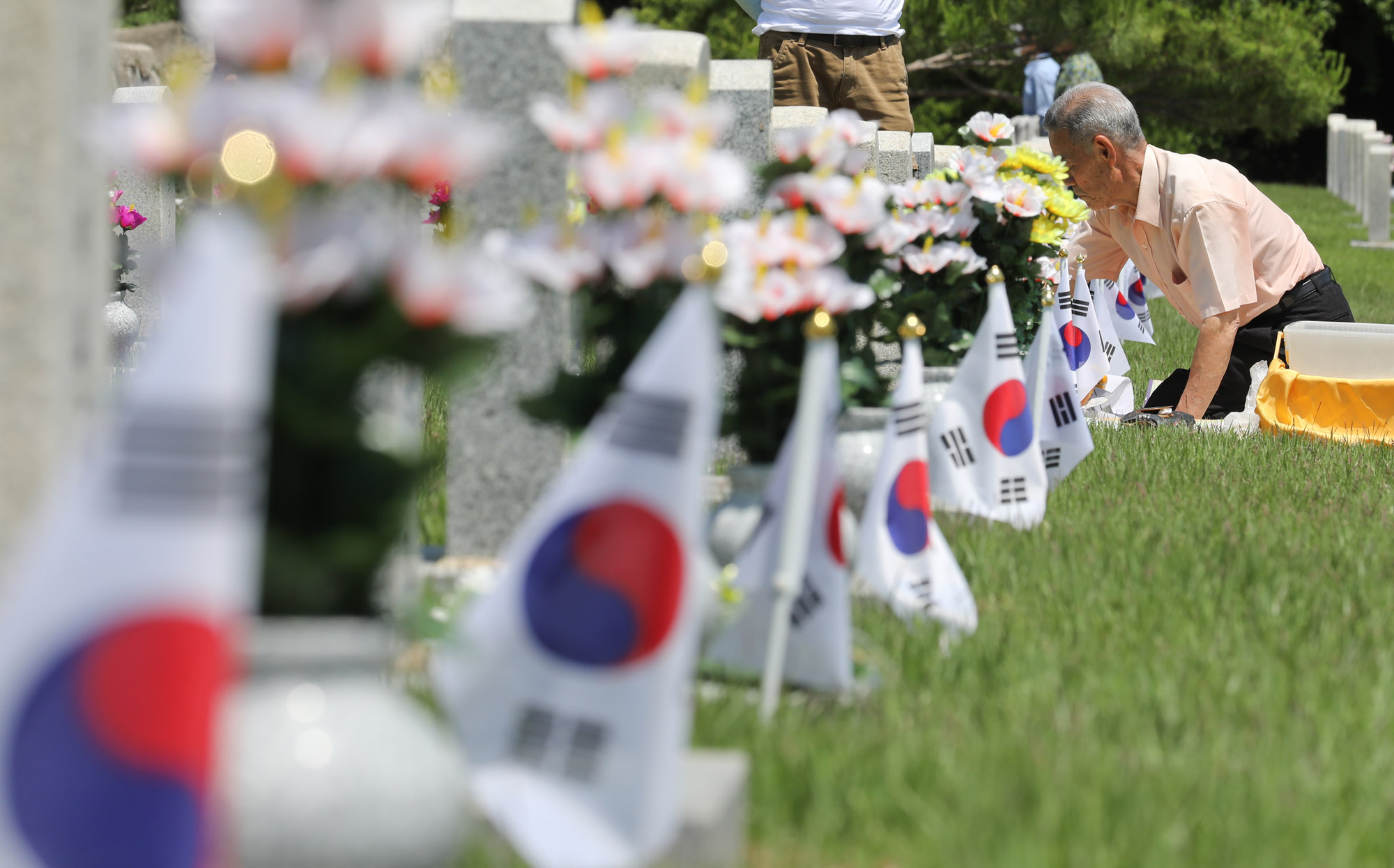 현충일;국립현충원;참배