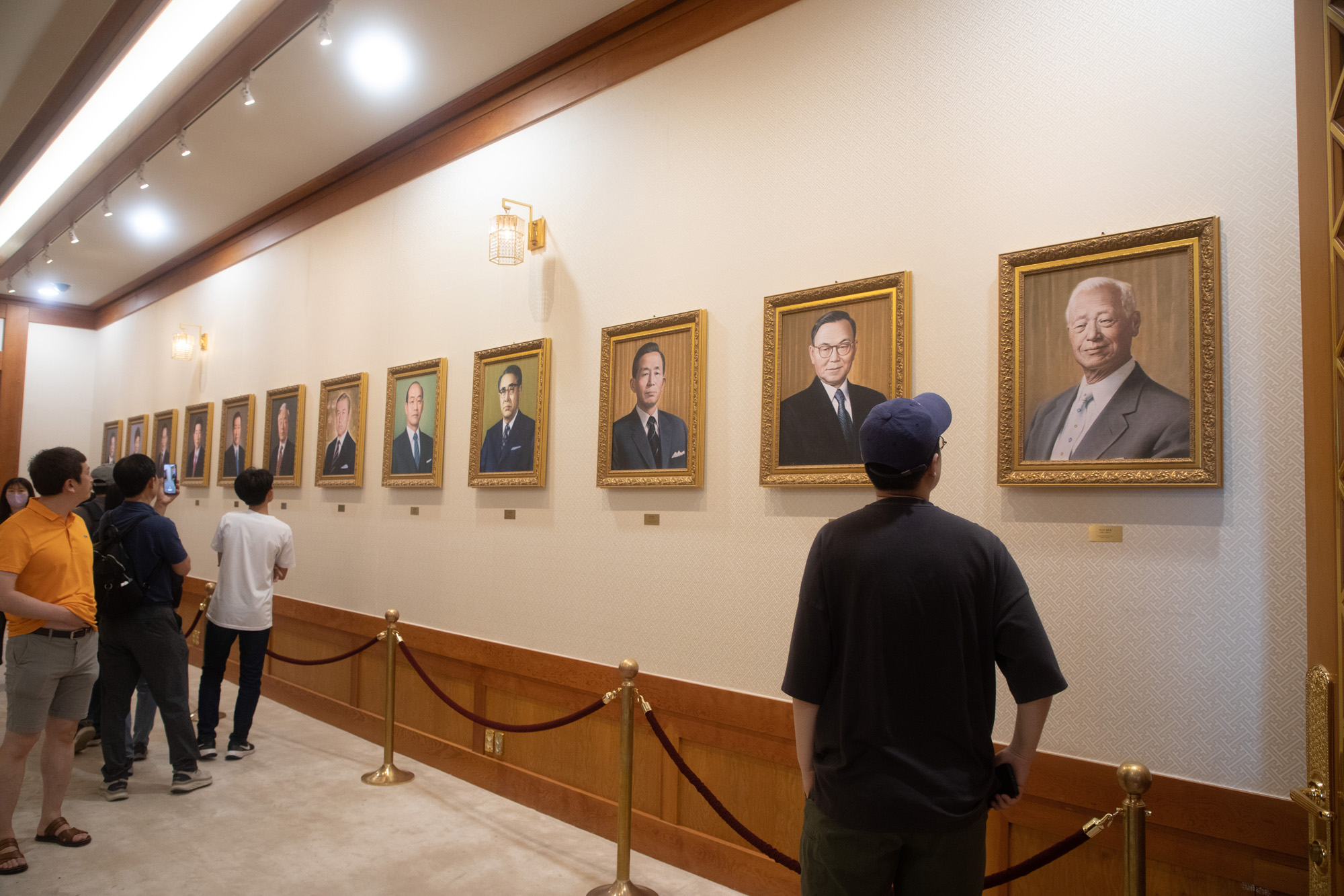 정치;청와대;전시;대통령;소품