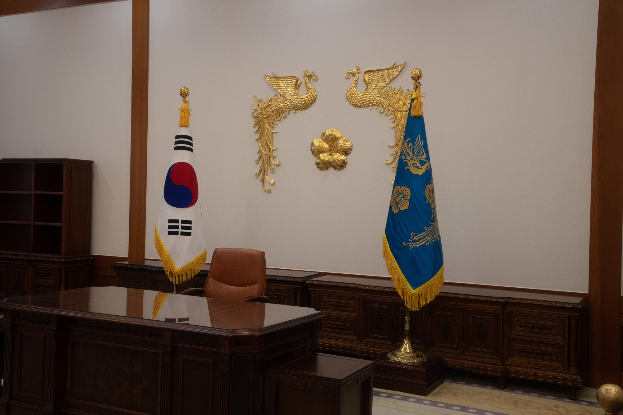 정치;청와대;전시;대통령;소품