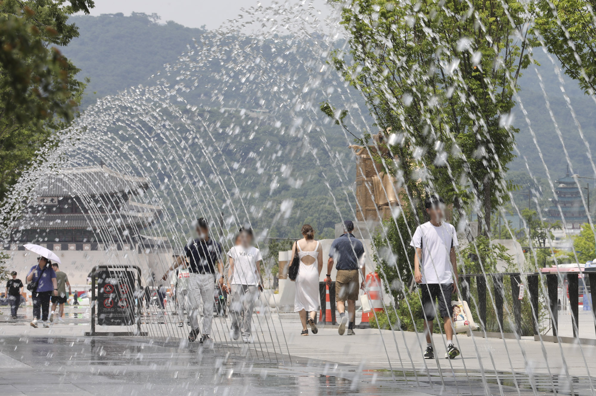폭염;더위;광화문폭염;날씨