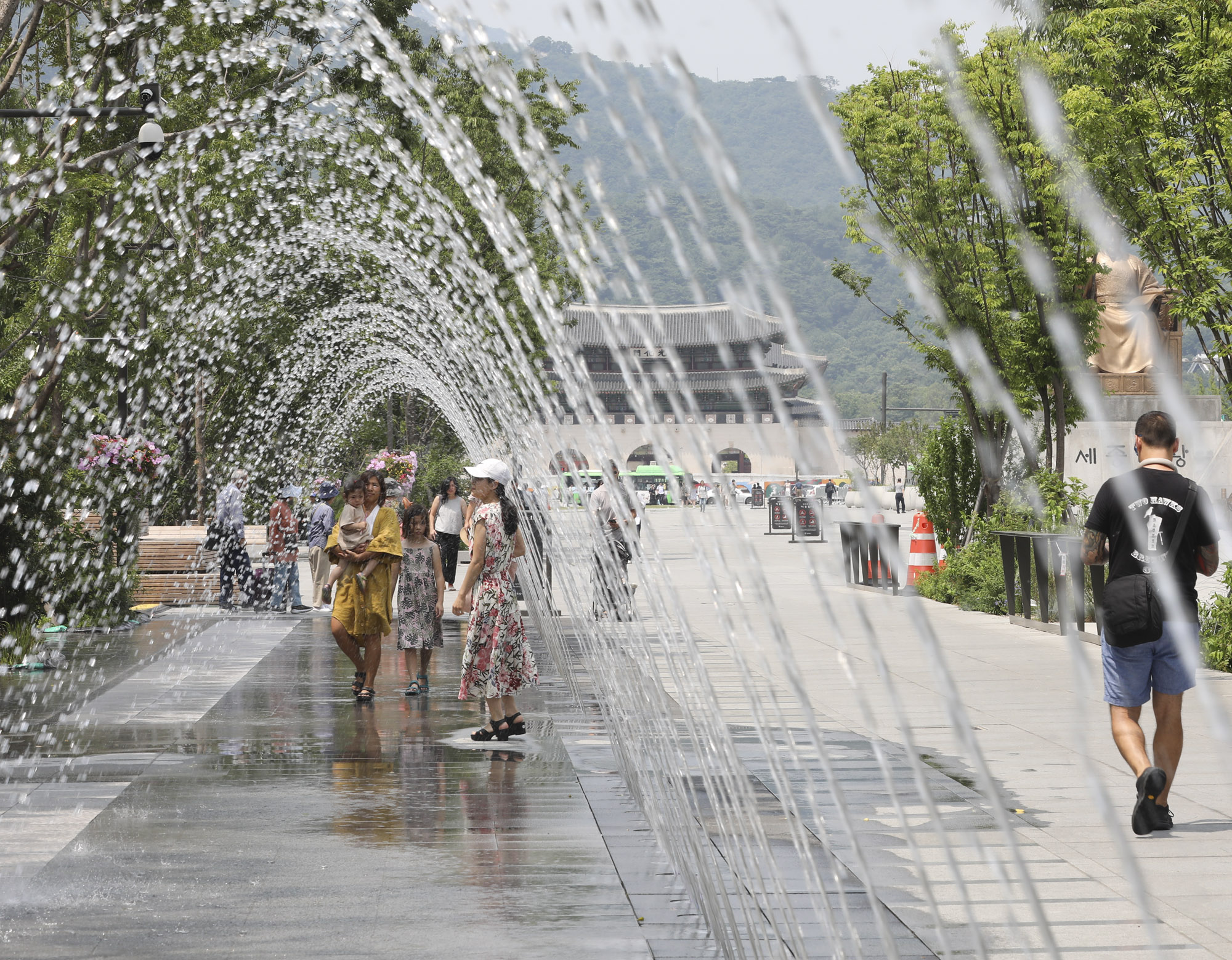 폭염;더위;광화문폭염;날씨