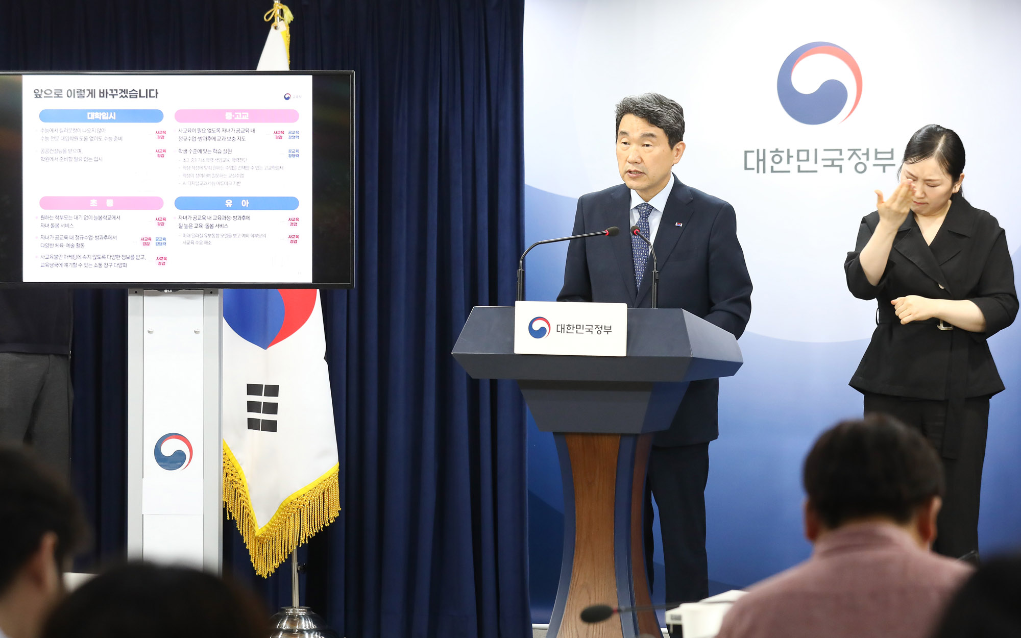 사교육비 경감 대책 발표