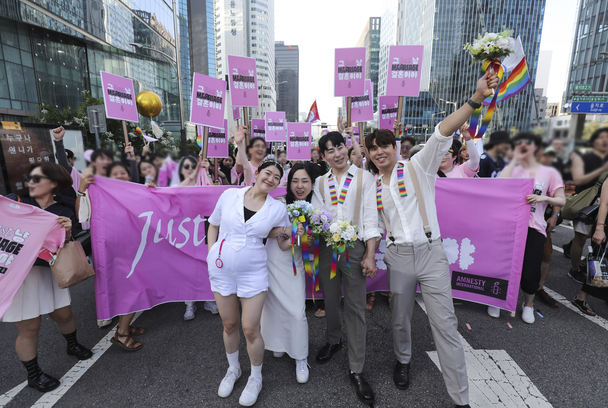 퀴어축제;퀴어퍼레이드;동성애;게이;레즈비언;동성부부;성소수자;트랜스젠더;동성부부;김규진