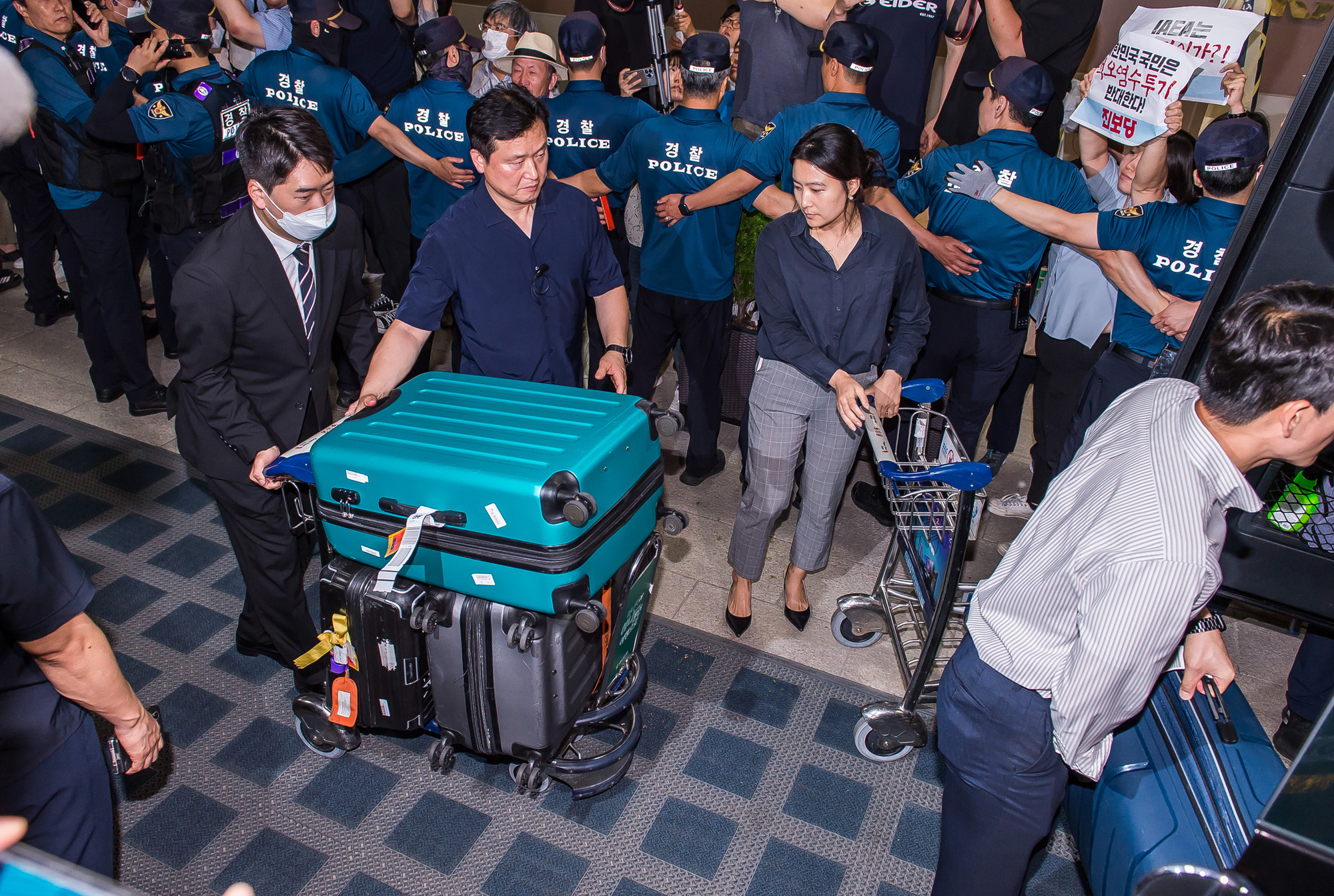 국제;외교;인물;국제원자력기구;후쿠시마방사능;후쿠시마오염수방류;일본원전오염수해양방류;IAEA;라파엘그로시;그로시IAEA사무총장;김포국제공항