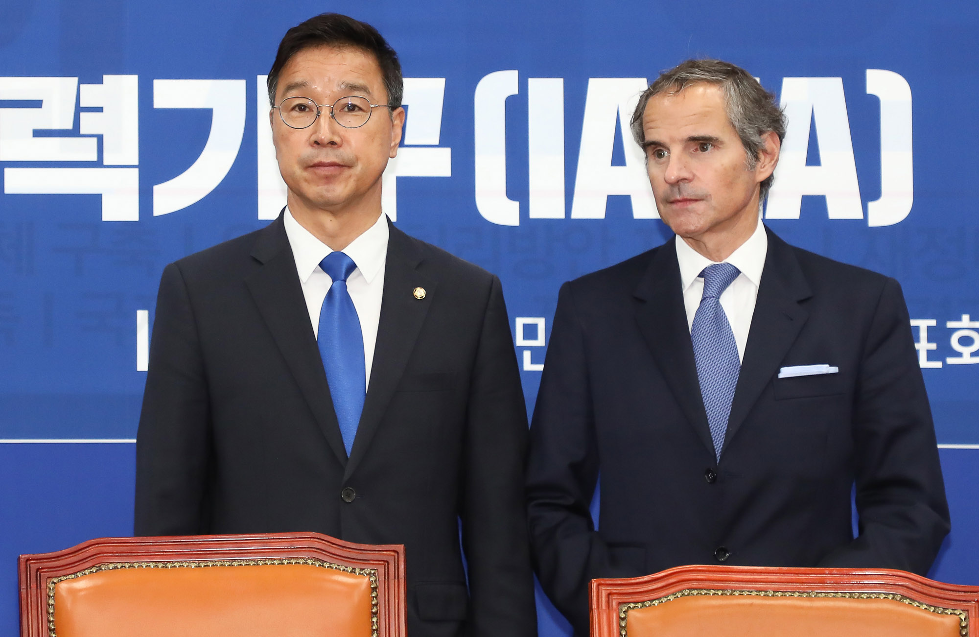 라파엘 그로시 IAEA 민주당 위성곤 후쿠시마 국회