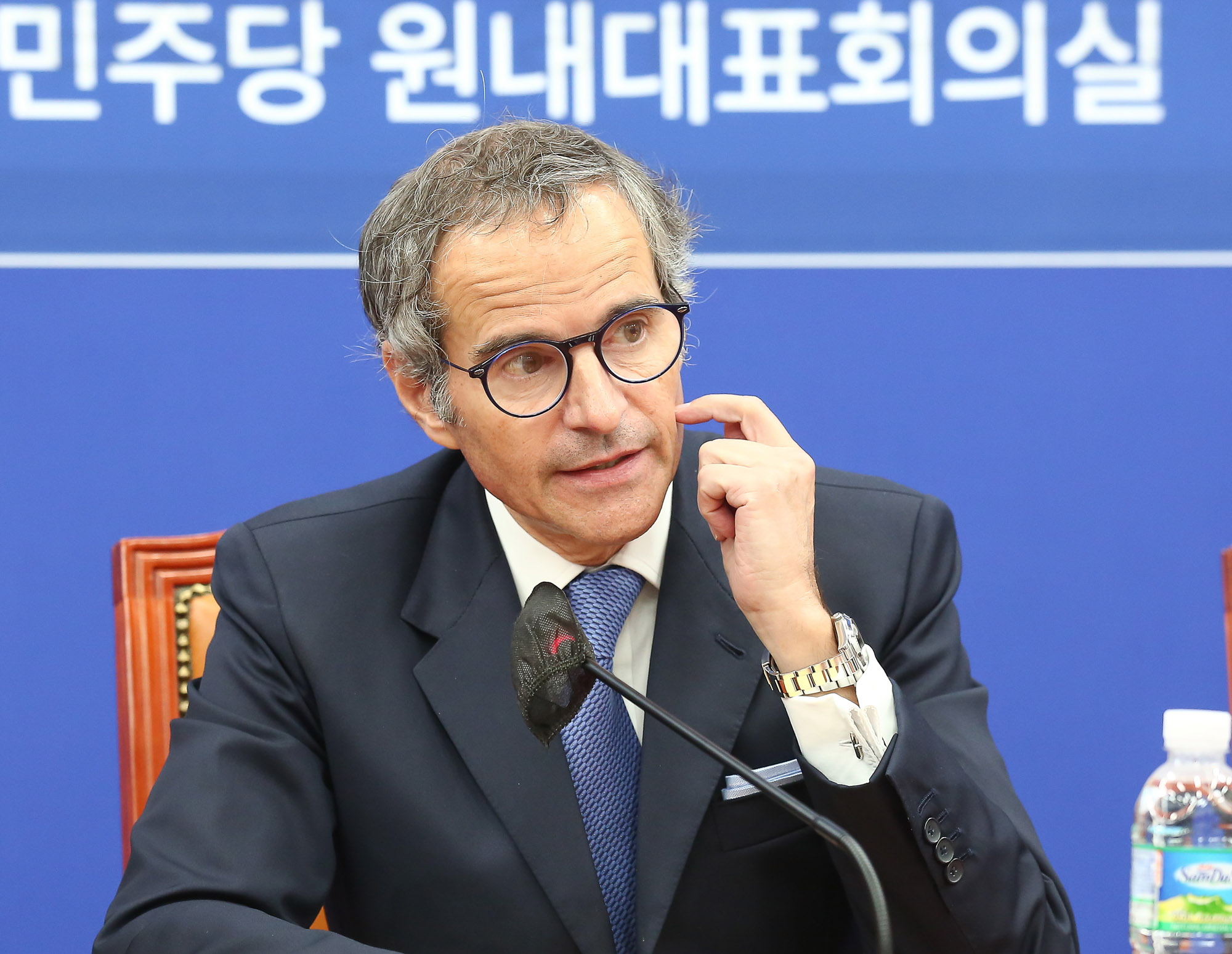 라파엘 그로시 IAEA 민주당 위성곤 후쿠시마 국회