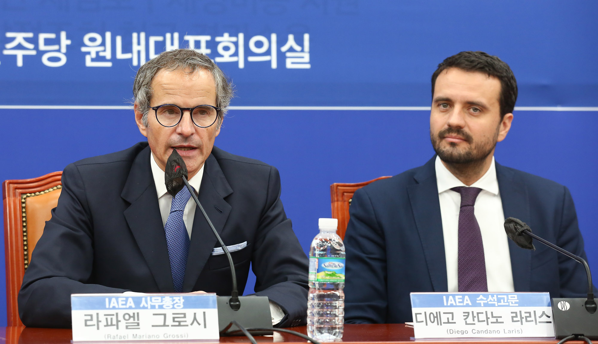 라파엘 그로시 IAEA 민주당 위성곤 후쿠시마 국회