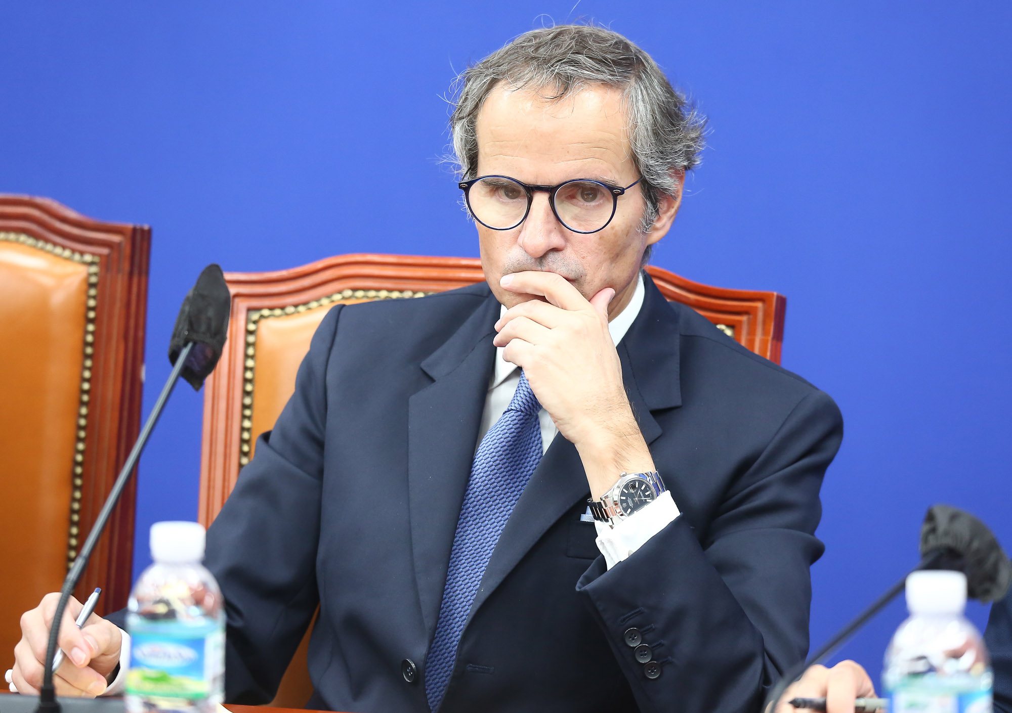 라파엘 그로시 IAEA 민주당 위성곤 후쿠시마 국회